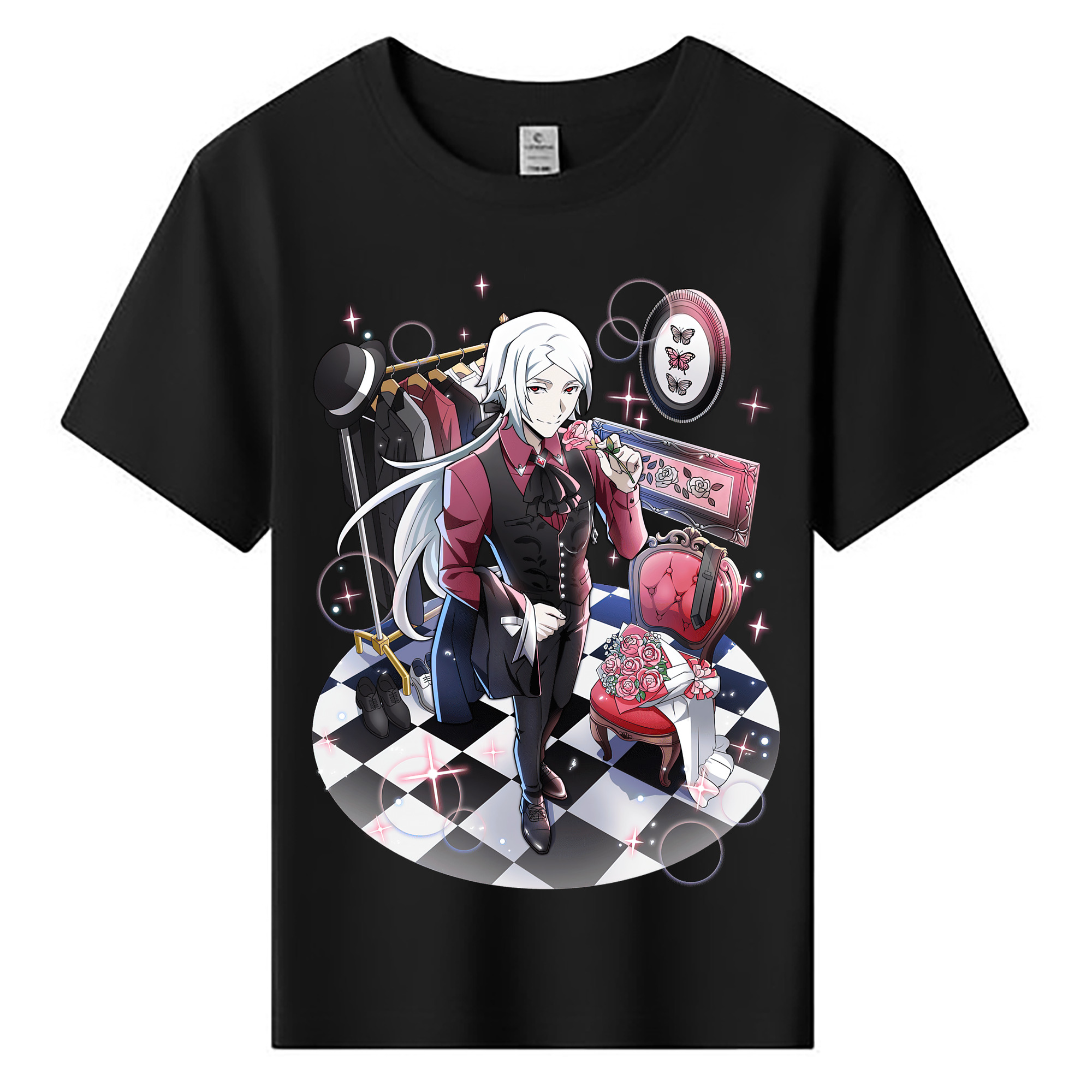 （画像用） 文豪ストレイドッグス Bungo Stray Dogs 綿100％キッズTシャツ（フロントプリント）