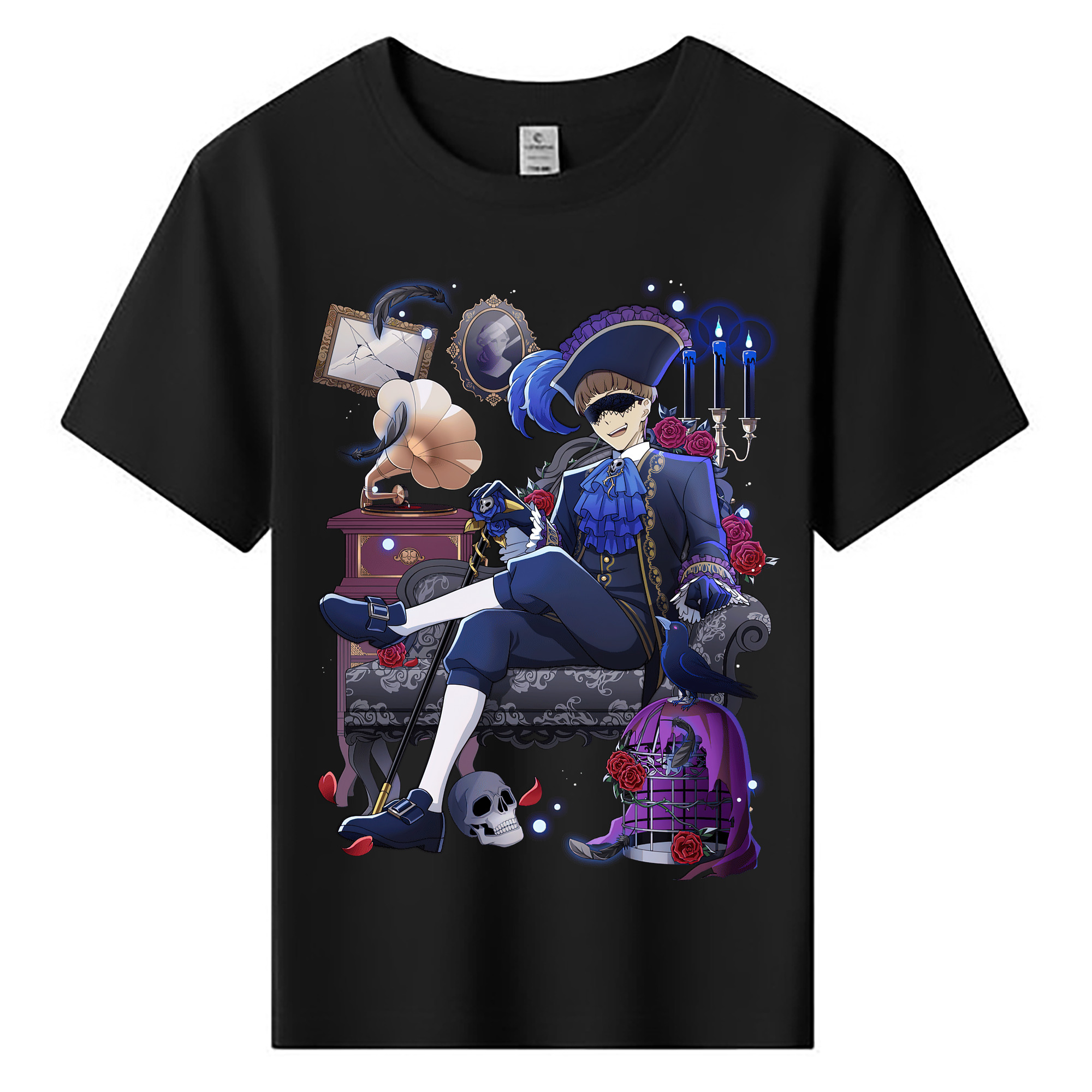 （画像用） 文豪ストレイドッグス Bungo Stray Dogs 綿100％キッズTシャツ（フロントプリント）