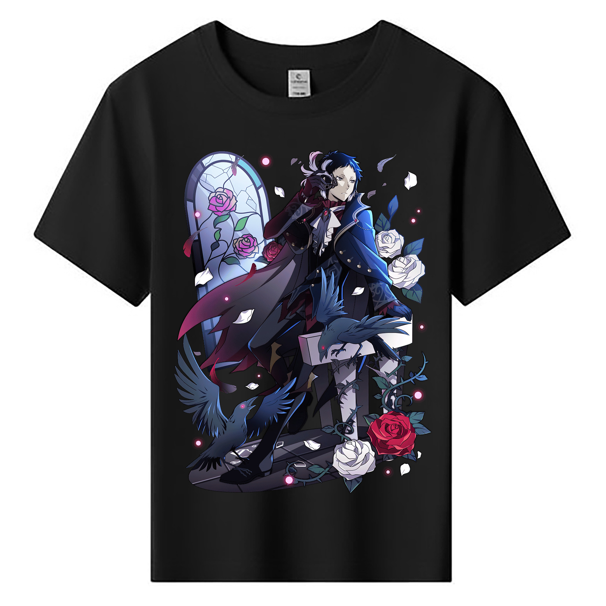 （画像用） 文豪ストレイドッグス Bungo Stray Dogs 綿100％キッズTシャツ（フロントプリント）