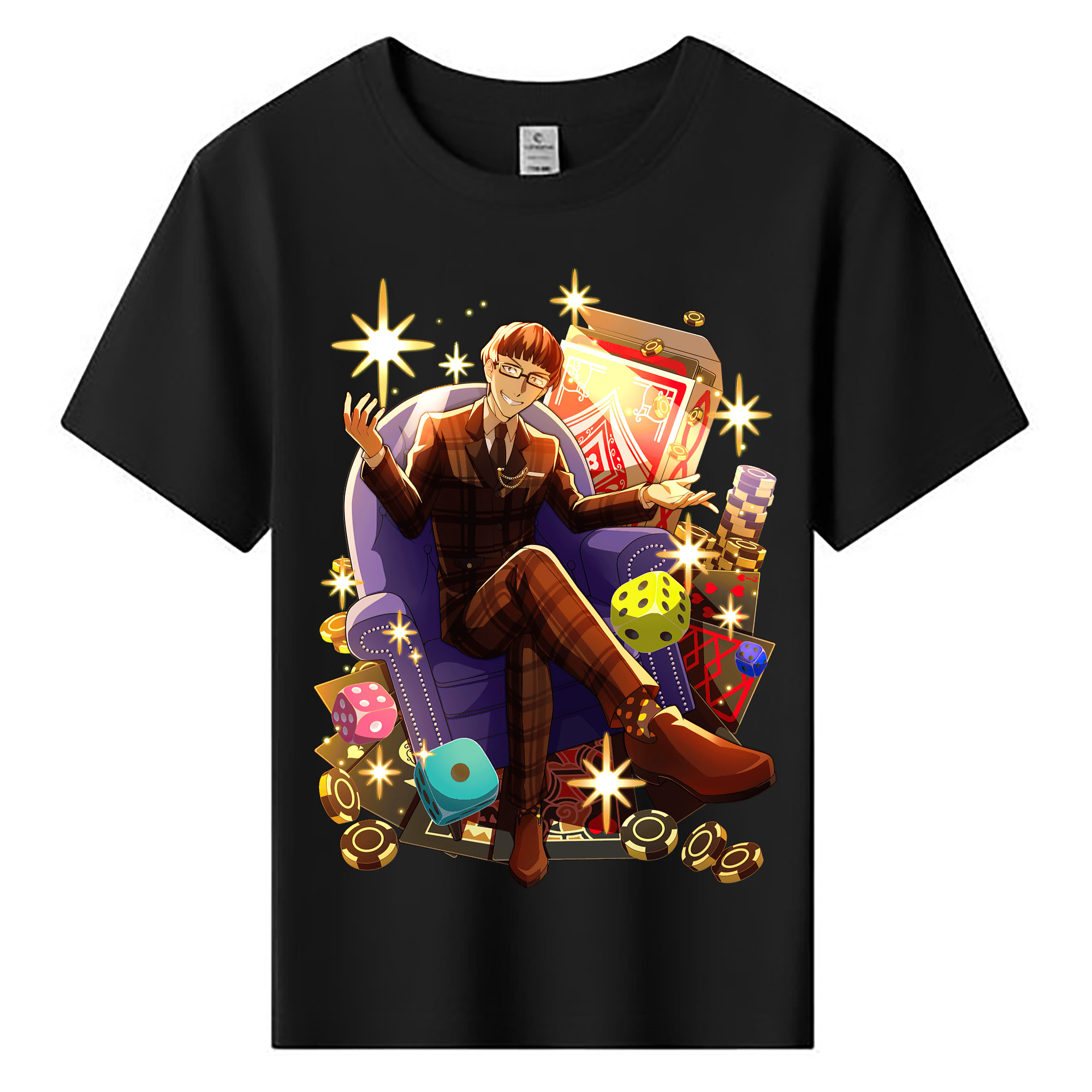 （画像用） 文豪ストレイドッグス Bungo Stray Dogs 綿100％キッズTシャツ（フロントプリント）