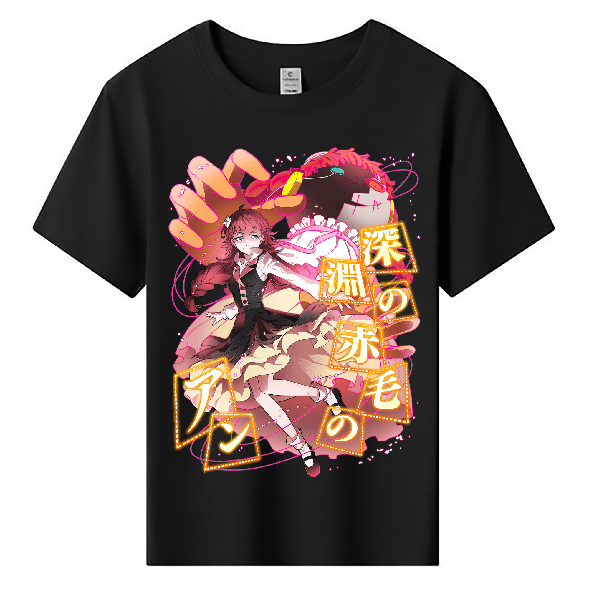（画像用） 文豪ストレイドッグス Bungo Stray Dogs 綿100％キッズTシャツ（フロントプリント）