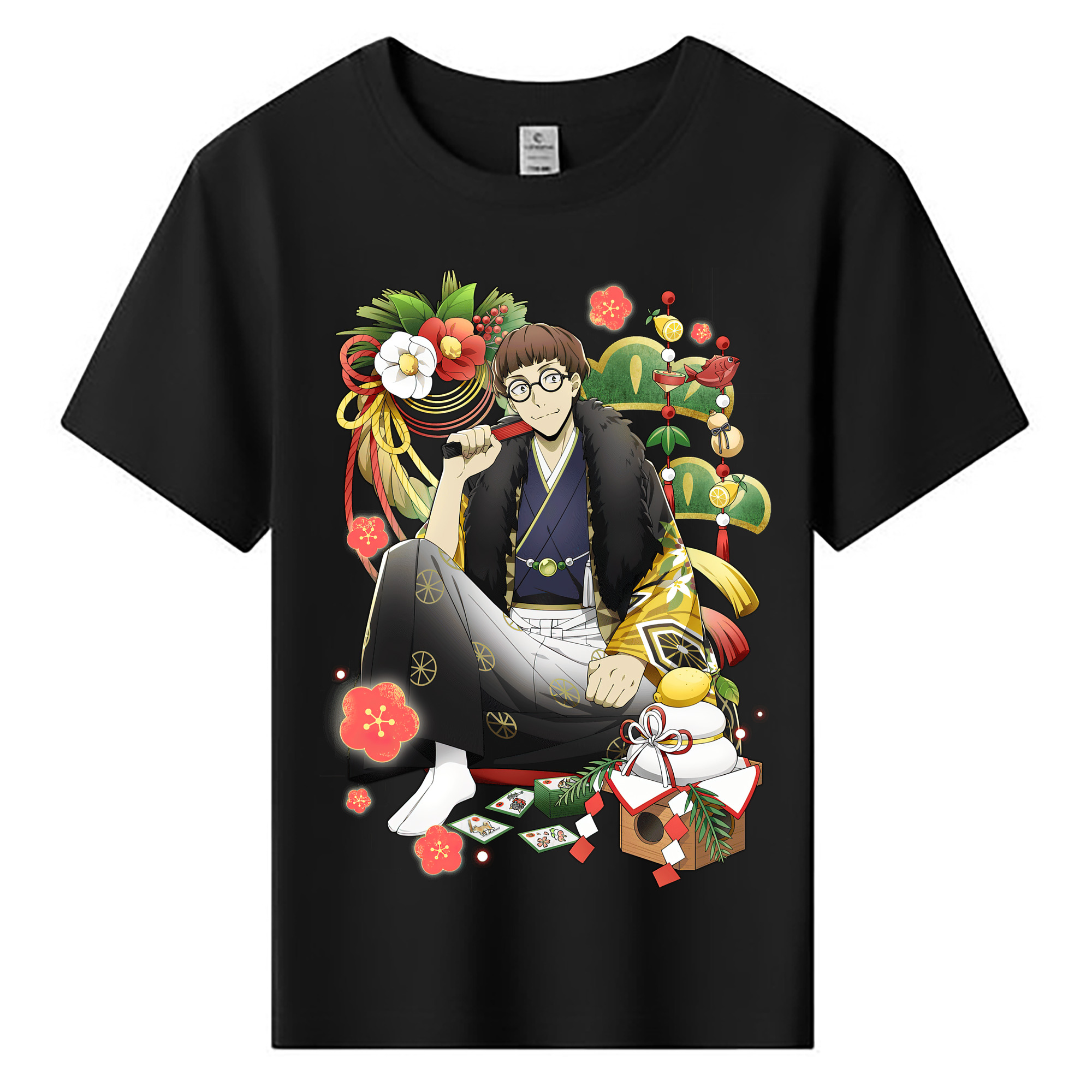 （画像用） 文豪ストレイドッグス Bungo Stray Dogs 綿100％キッズTシャツ（フロントプリント）