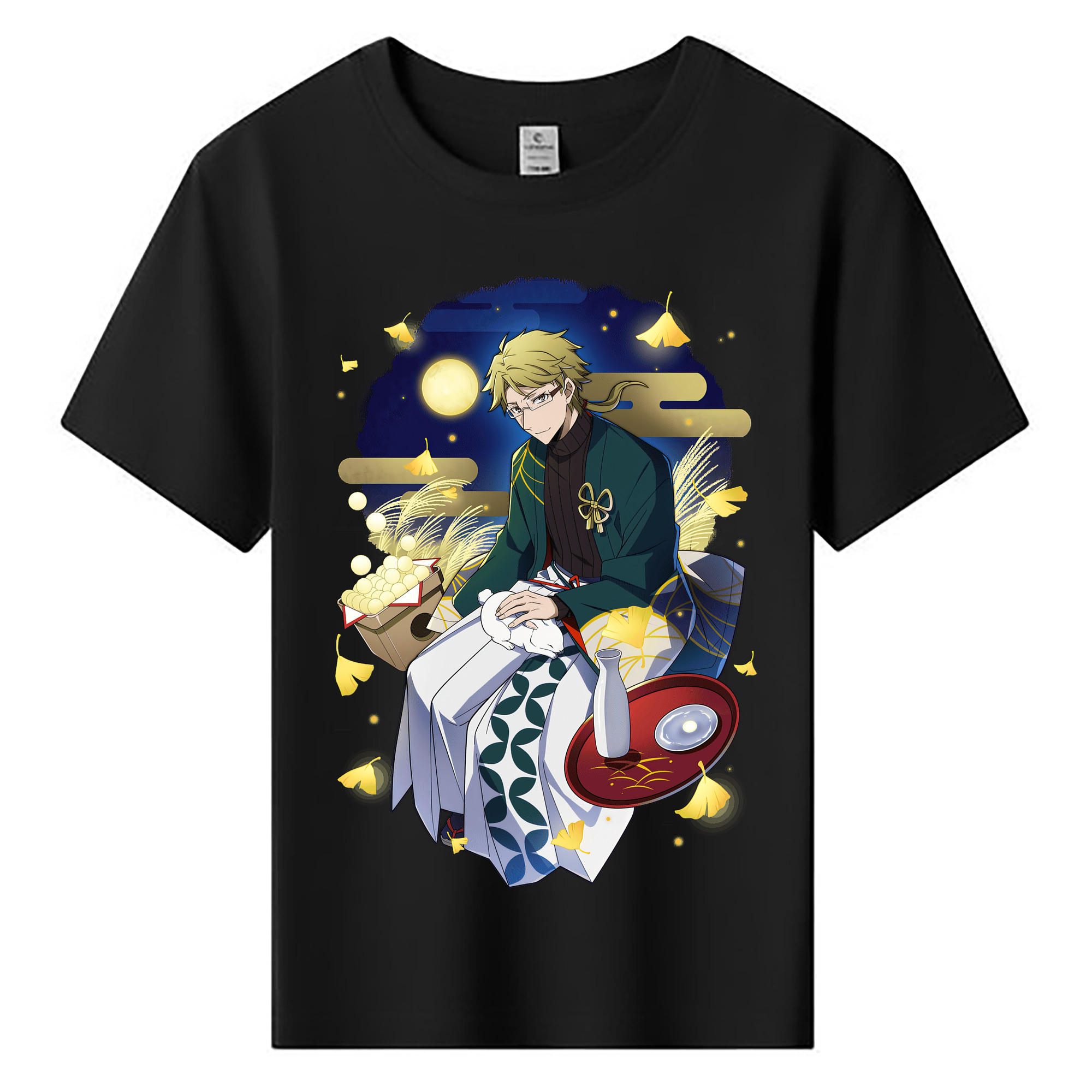 （画像用） 文豪ストレイドッグス Bungo Stray Dogs 綿100％キッズTシャツ（フロントプリント）
