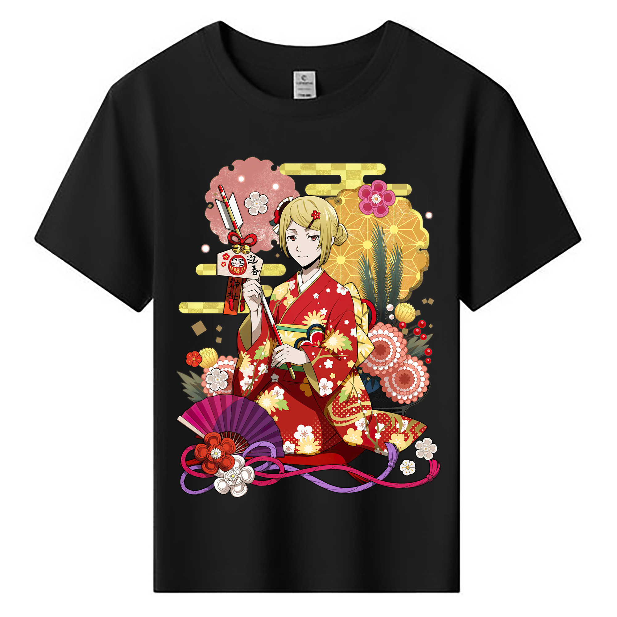 （画像用） 文豪ストレイドッグス Bungo Stray Dogs 綿100％キッズTシャツ（フロントプリント）