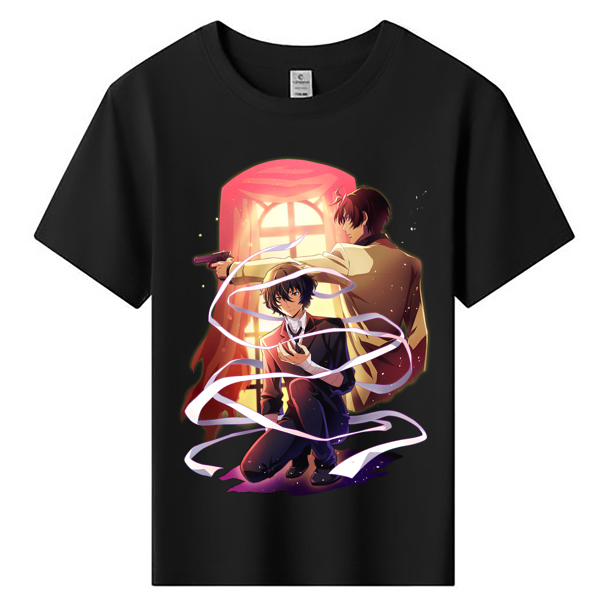 （画像用） 文豪ストレイドッグス Bungo Stray Dogs 綿100％キッズTシャツ（フロントプリント）