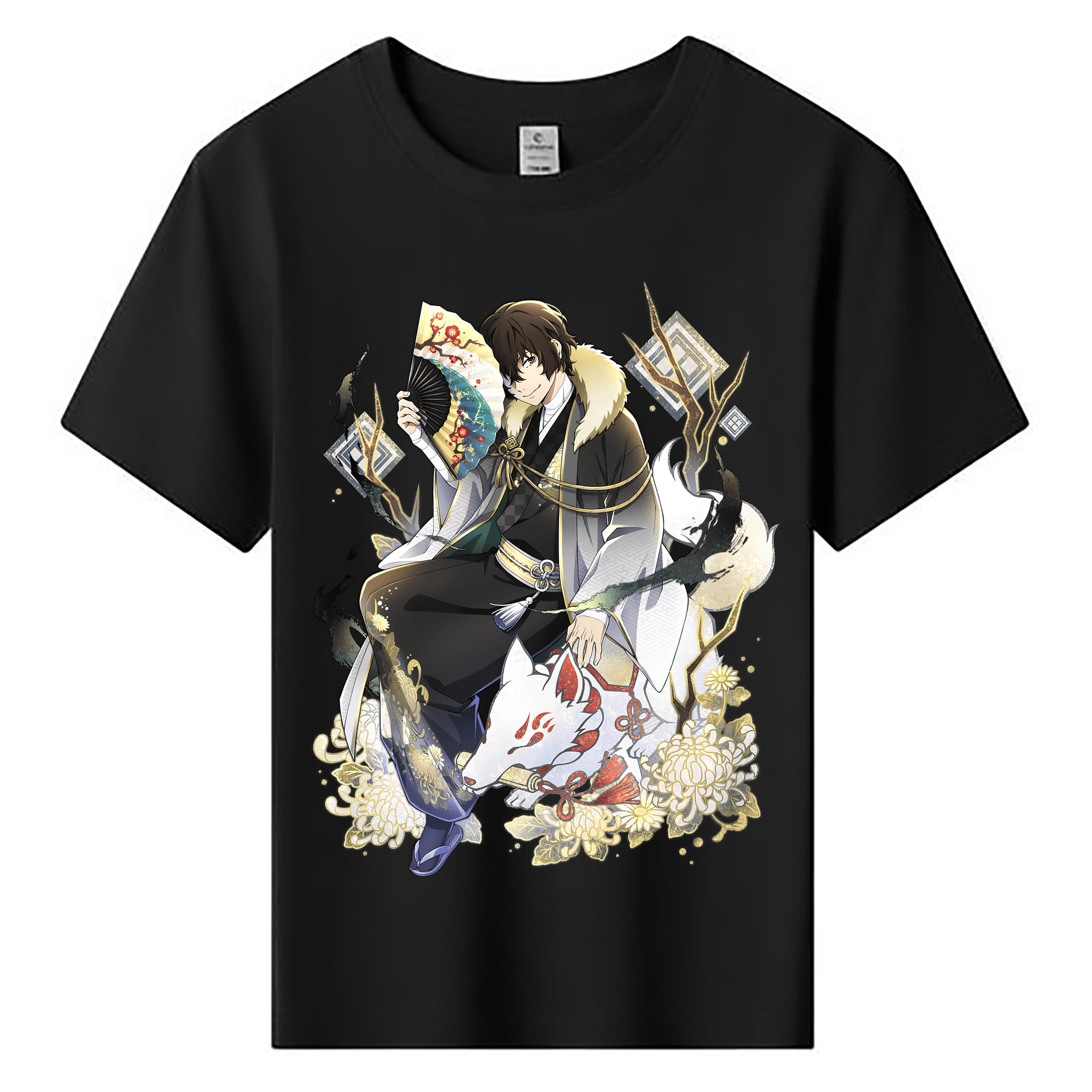 （画像用） 文豪ストレイドッグス Bungo Stray Dogs 綿100％キッズTシャツ（フロントプリント）