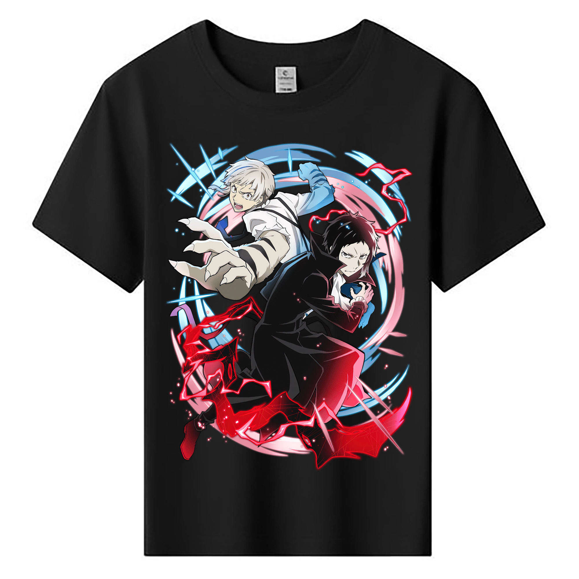 （画像用） 文豪ストレイドッグス Bungo Stray Dogs 綿100％キッズTシャツ（フロントプリント）