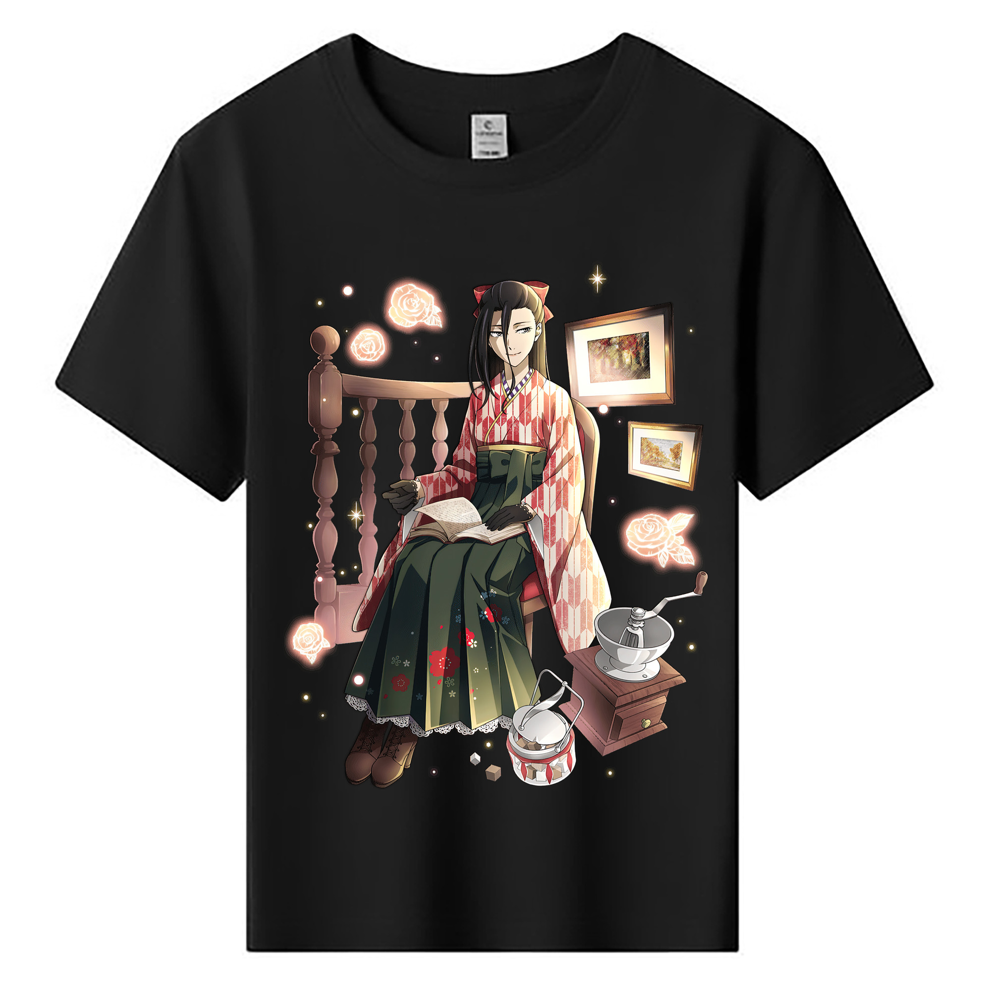 （画像用） 文豪ストレイドッグス Bungo Stray Dogs 綿100％キッズTシャツ（フロントプリント）