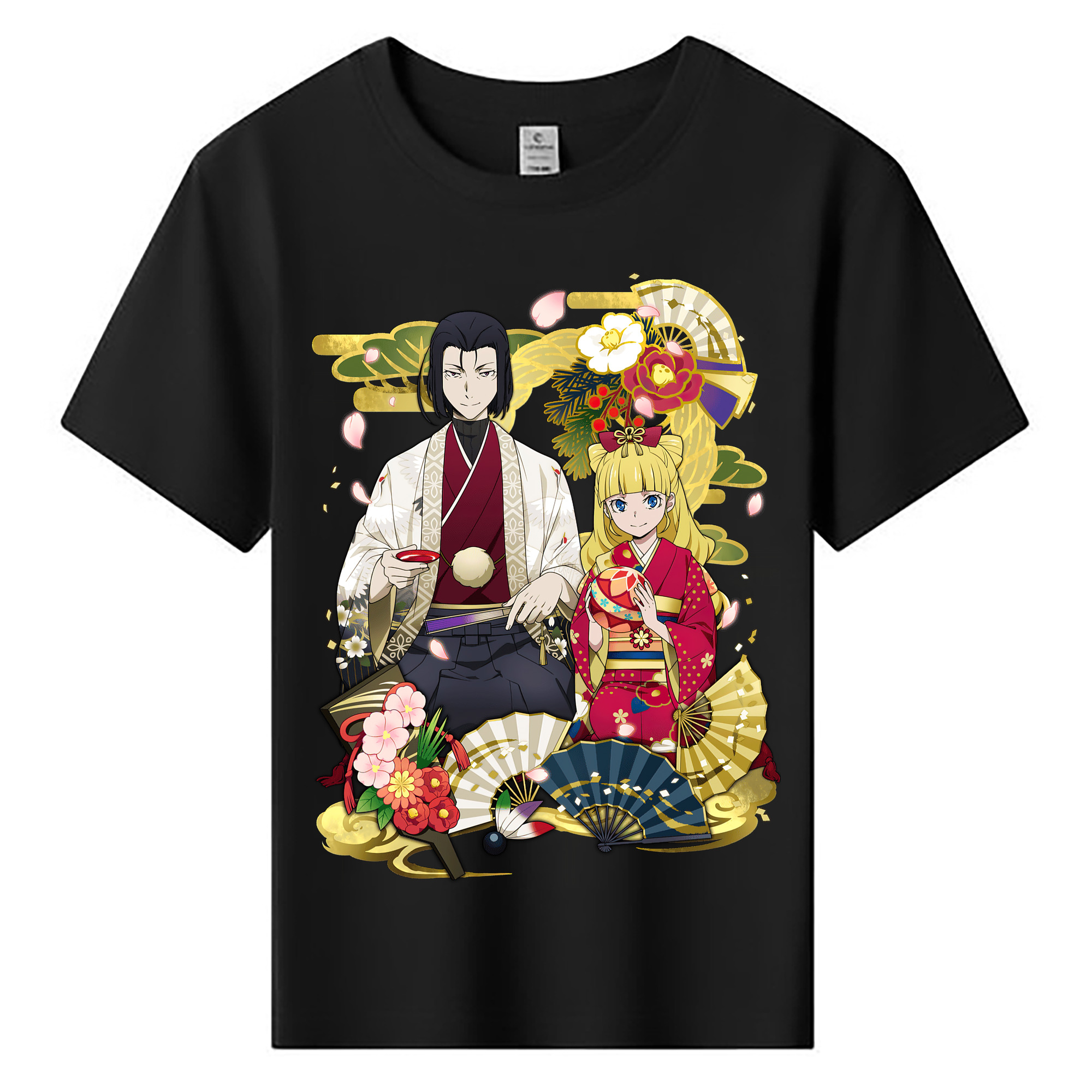 （画像用） 文豪ストレイドッグス Bungo Stray Dogs 綿100％キッズTシャツ（フロントプリント）