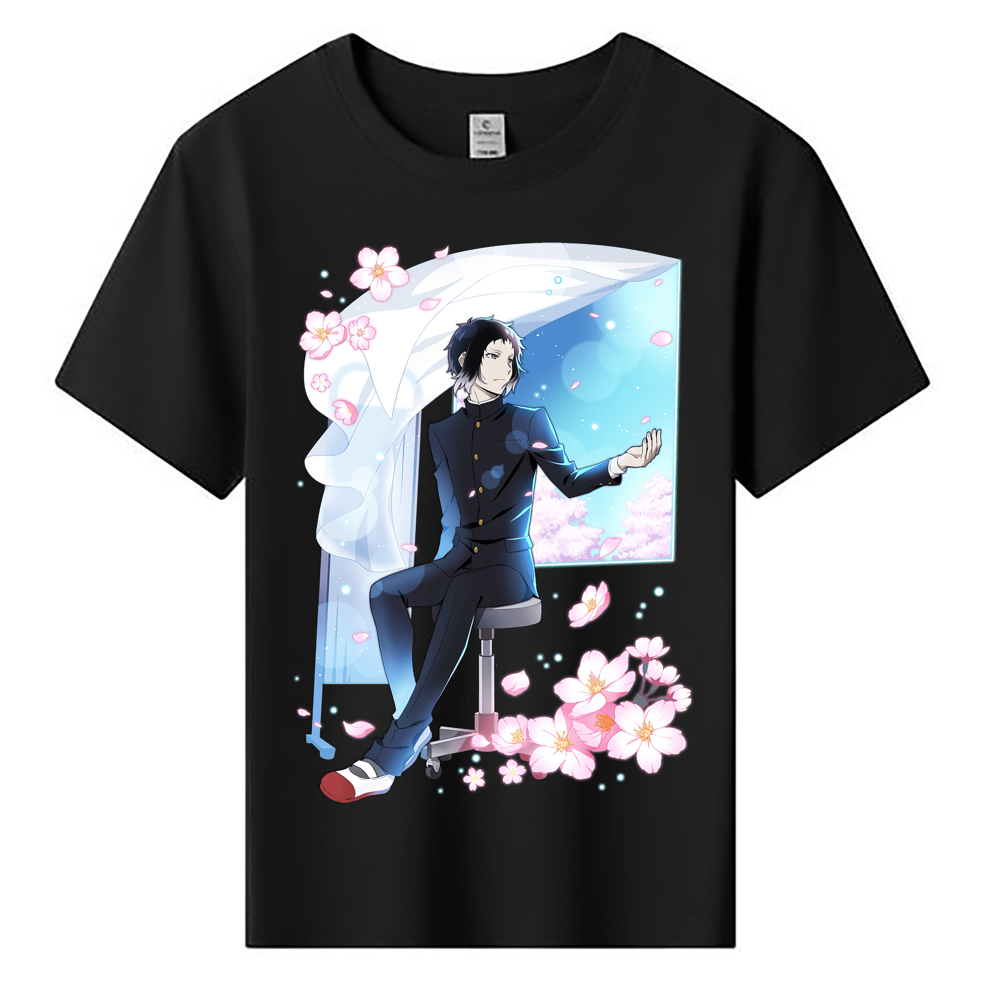 （画像用） 文豪ストレイドッグス Bungo Stray Dogs 綿100％キッズTシャツ（フロントプリント）