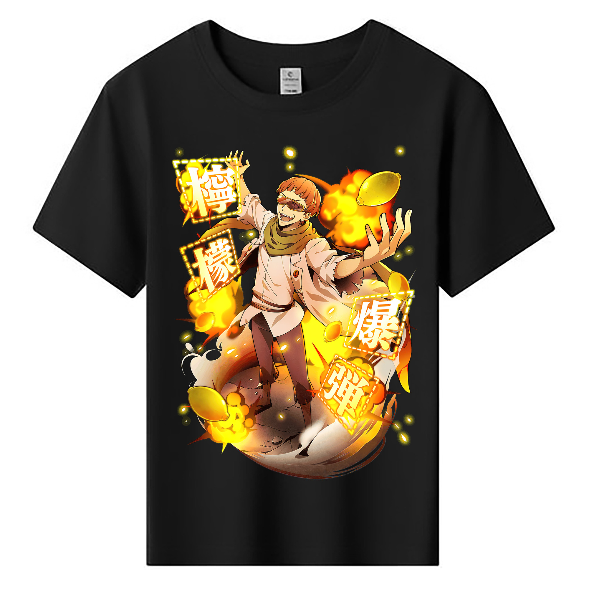 （画像用） 文豪ストレイドッグス Bungo Stray Dogs 綿100％キッズTシャツ（フロントプリント）