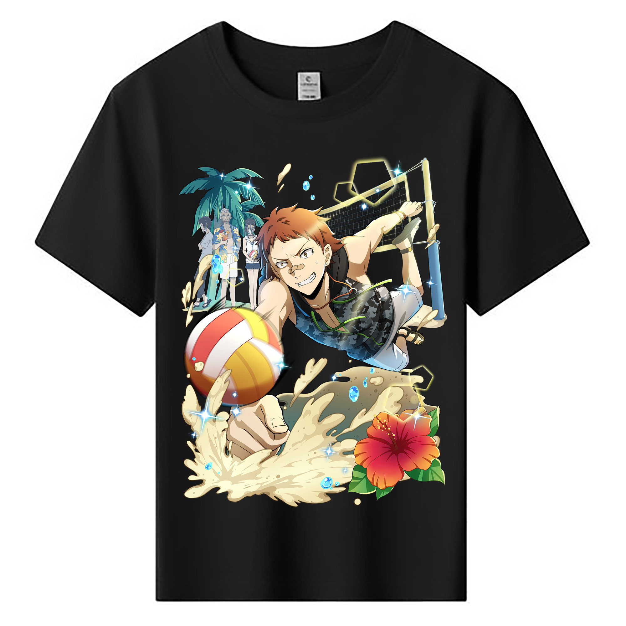 （画像用） 文豪ストレイドッグス Bungo Stray Dogs 綿100％キッズTシャツ（フロントプリント）