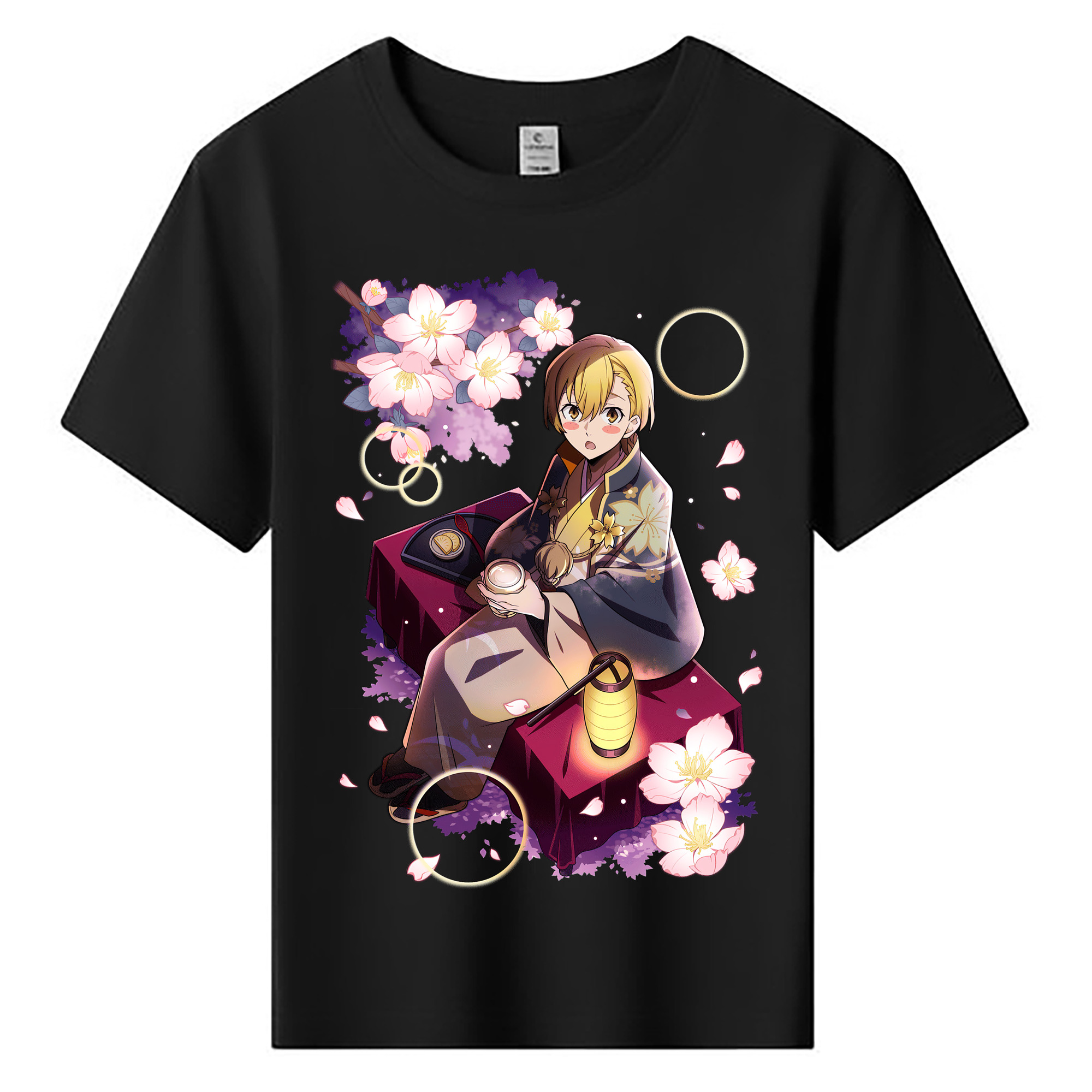 （画像用） 文豪ストレイドッグス Bungo Stray Dogs 綿100％キッズTシャツ（フロントプリント）