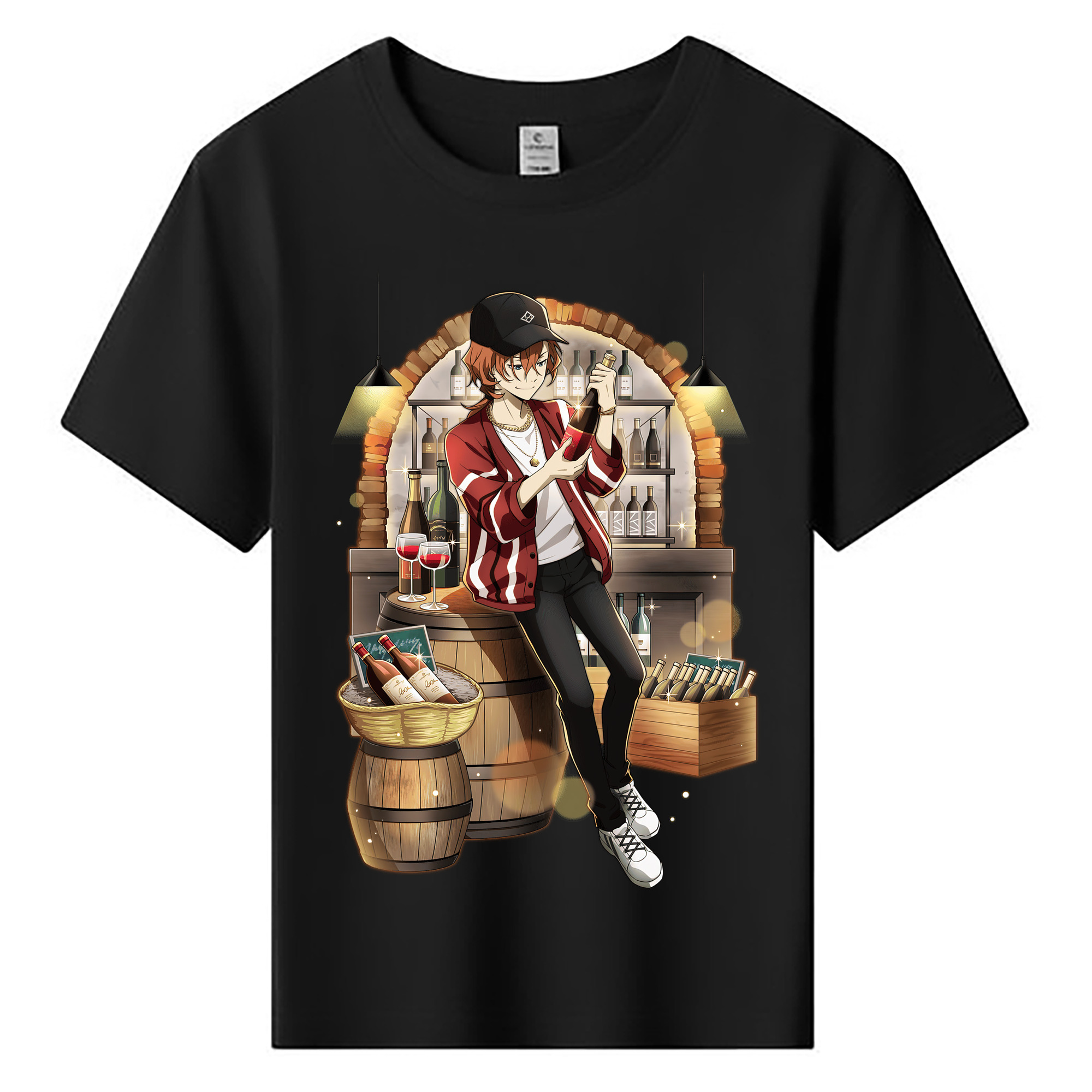 （画像用） 文豪ストレイドッグス Bungo Stray Dogs 綿100％キッズTシャツ（フロントプリント）