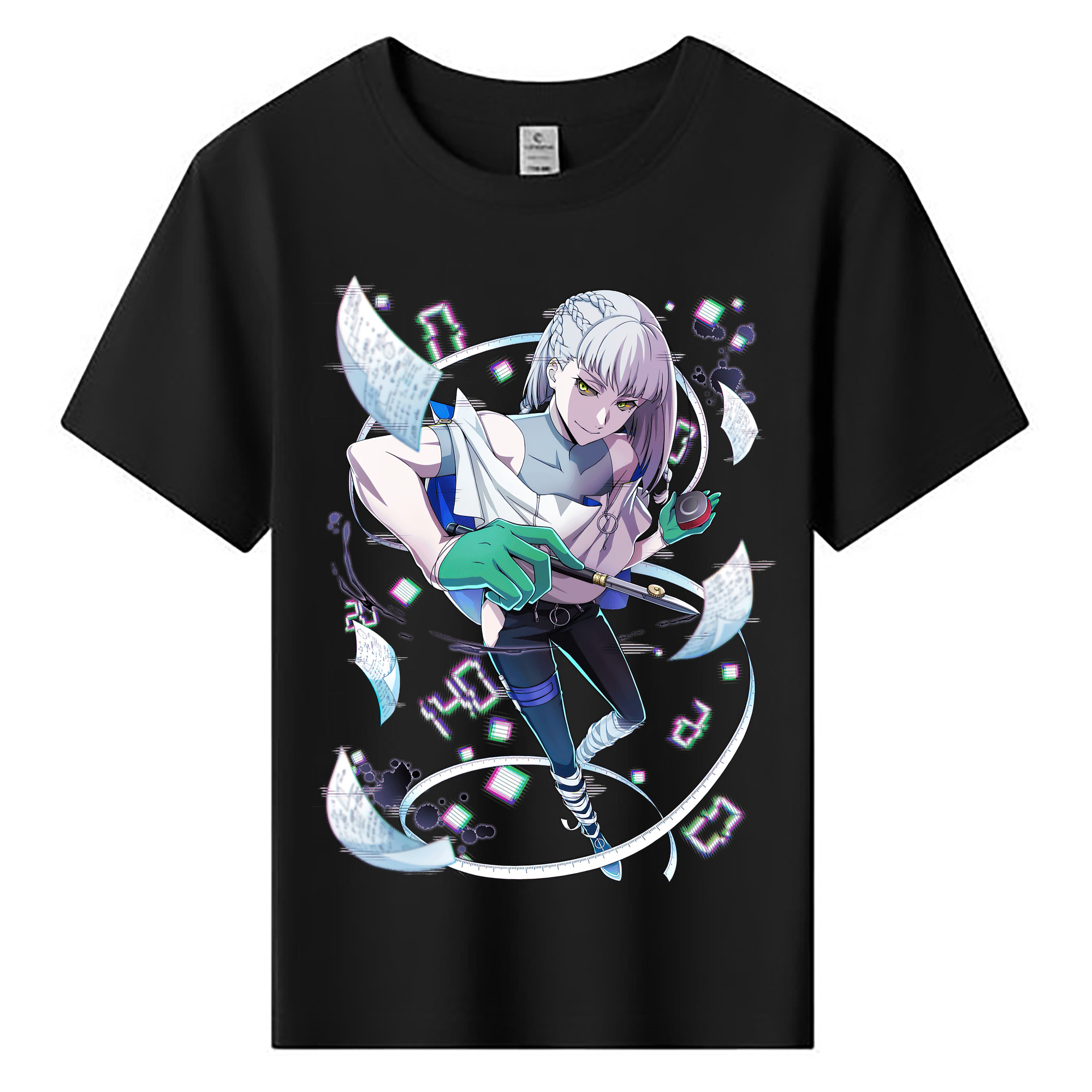 （画像用） 文豪ストレイドッグス Bungo Stray Dogs 綿100％キッズTシャツ（フロントプリント）