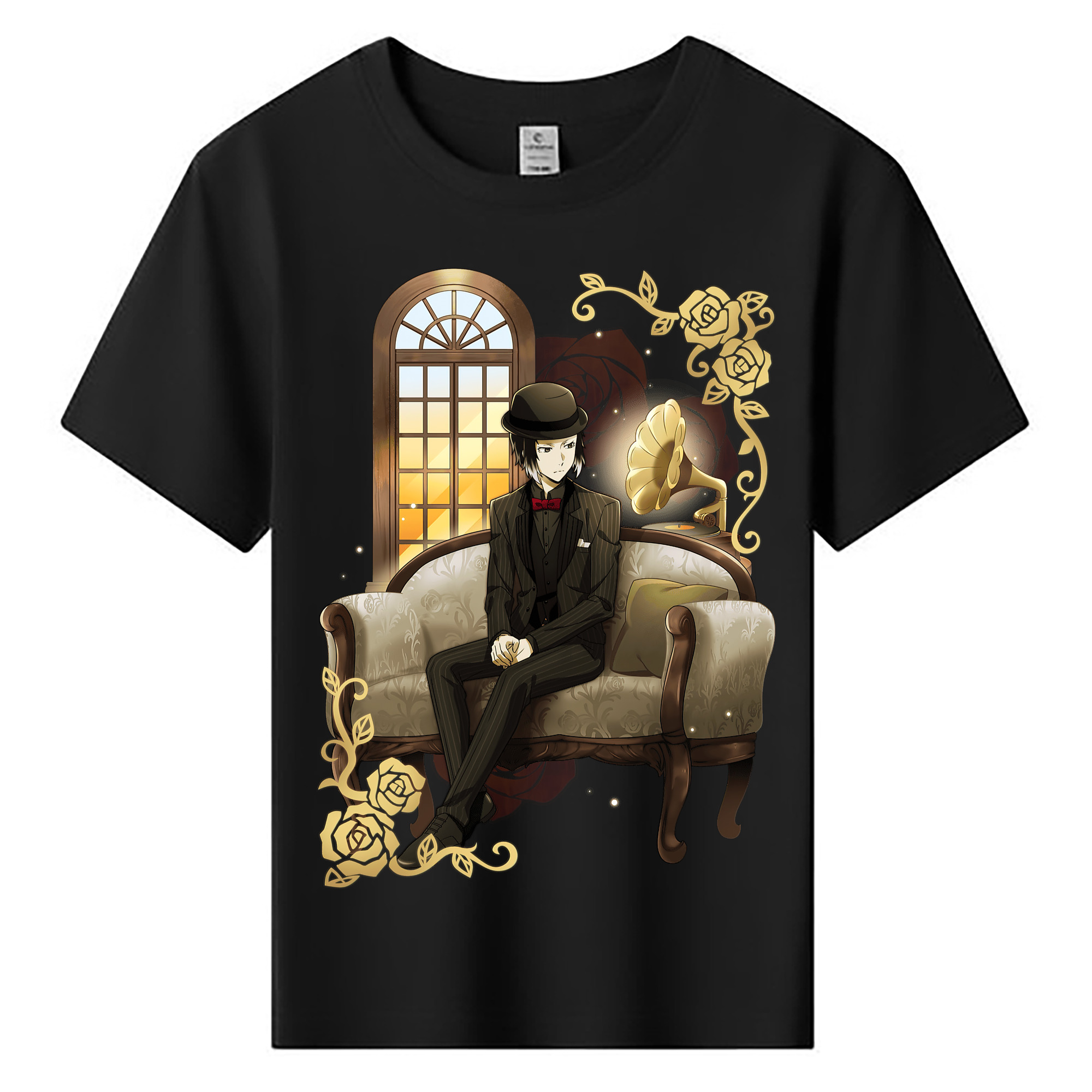 （画像用） 文豪ストレイドッグス Bungo Stray Dogs 綿100％キッズTシャツ（フロントプリント）
