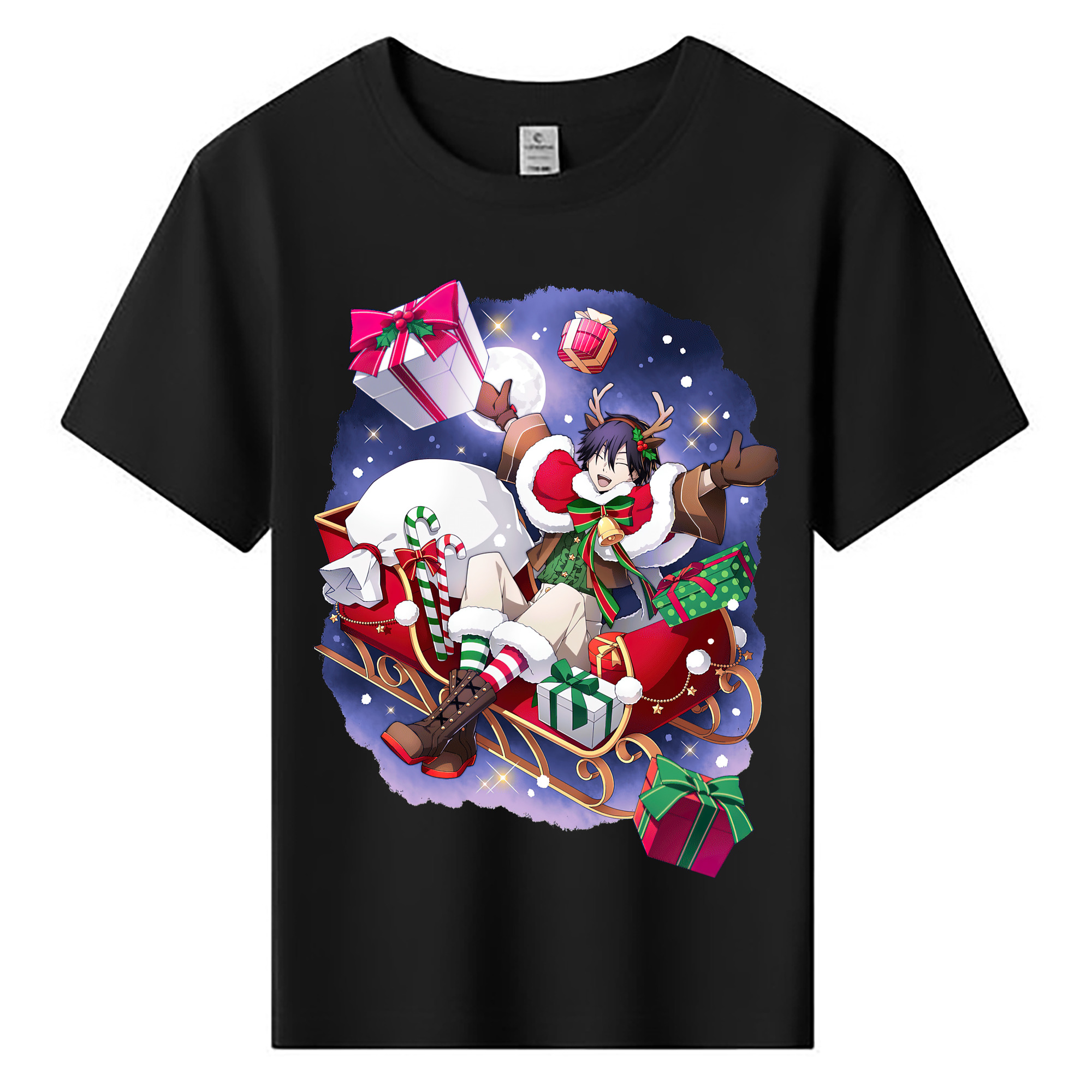 （画像用） 文豪ストレイドッグス Bungo Stray Dogs 綿100％キッズTシャツ（フロントプリント）