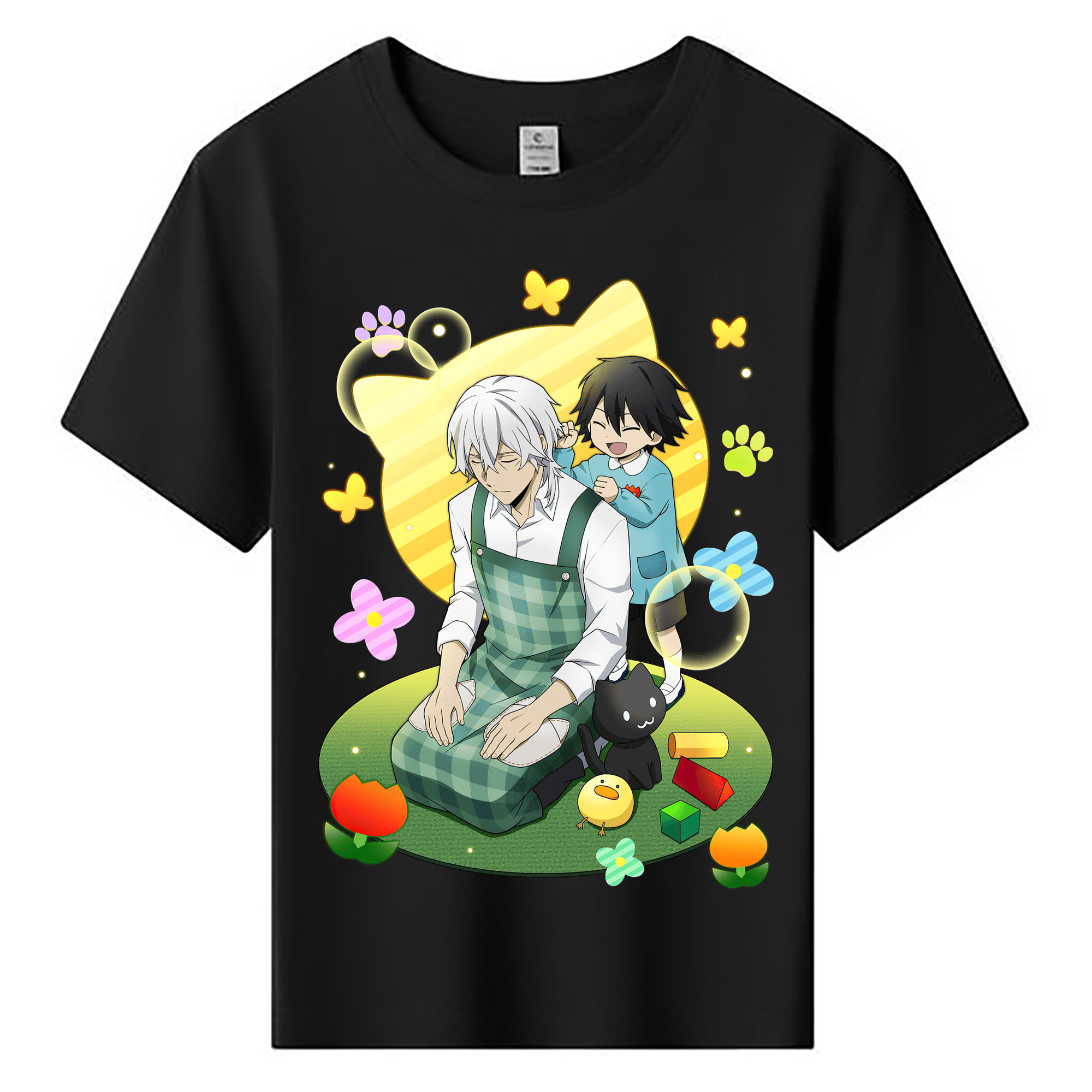 （画像用） 文豪ストレイドッグス Bungo Stray Dogs 綿100％キッズTシャツ（フロントプリント）