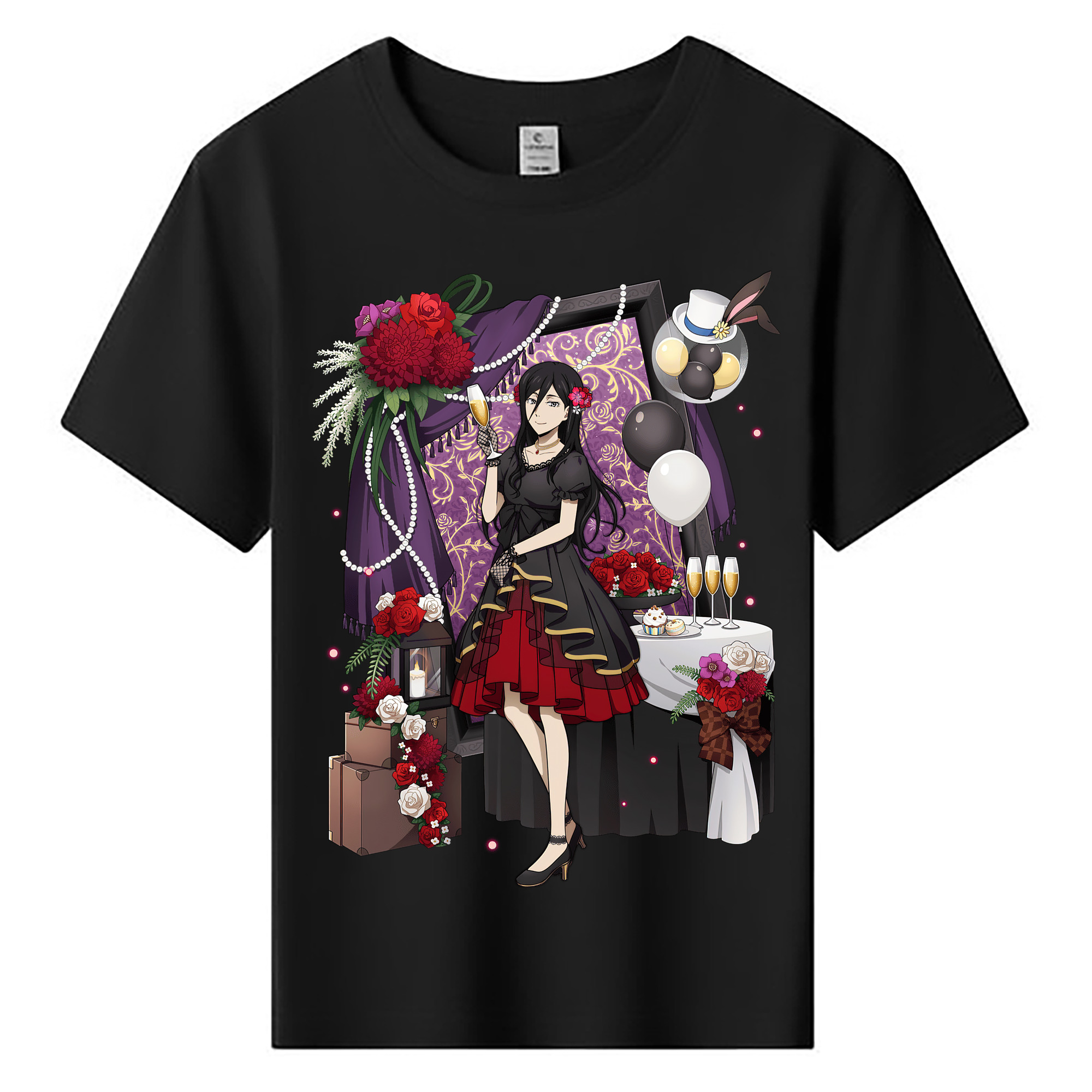 （画像用） 文豪ストレイドッグス Bungo Stray Dogs 綿100％キッズTシャツ（フロントプリント）