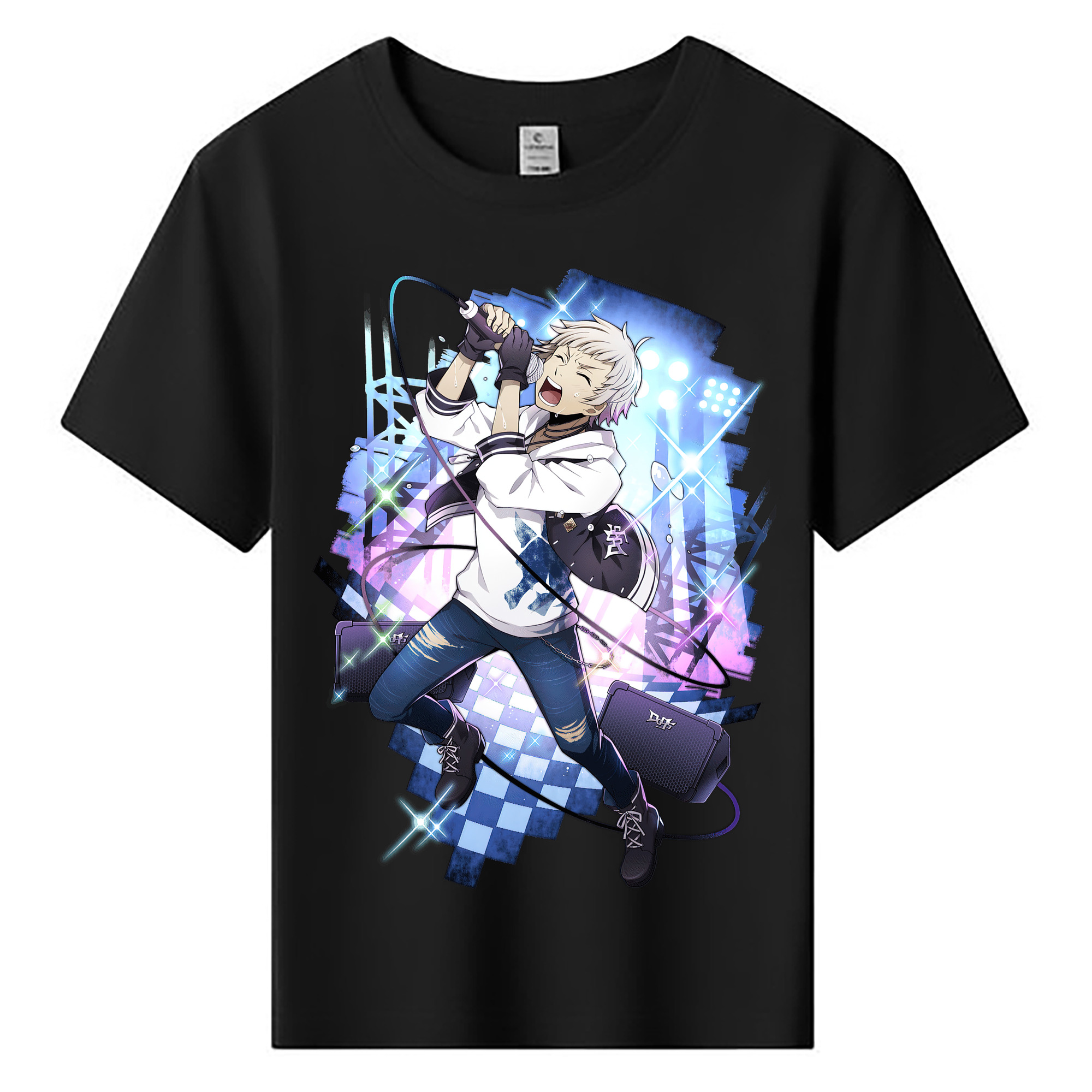 （画像用） 文豪ストレイドッグス Bungo Stray Dogs 綿100％キッズTシャツ（フロントプリント）