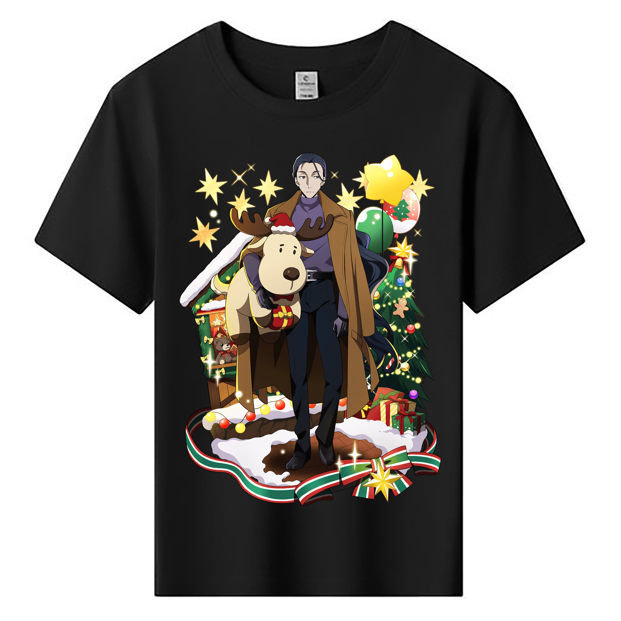 （画像用） 文豪ストレイドッグス Bungo Stray Dogs 綿100％キッズTシャツ（フロントプリント）