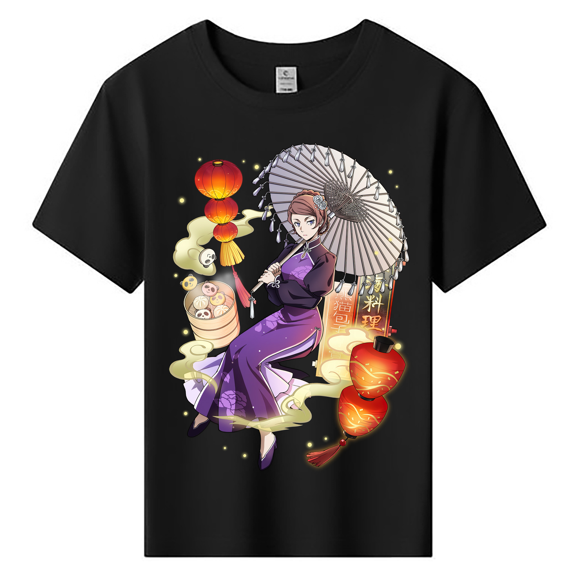 （画像用） 文豪ストレイドッグス Bungo Stray Dogs 綿100％キッズTシャツ（フロントプリント）