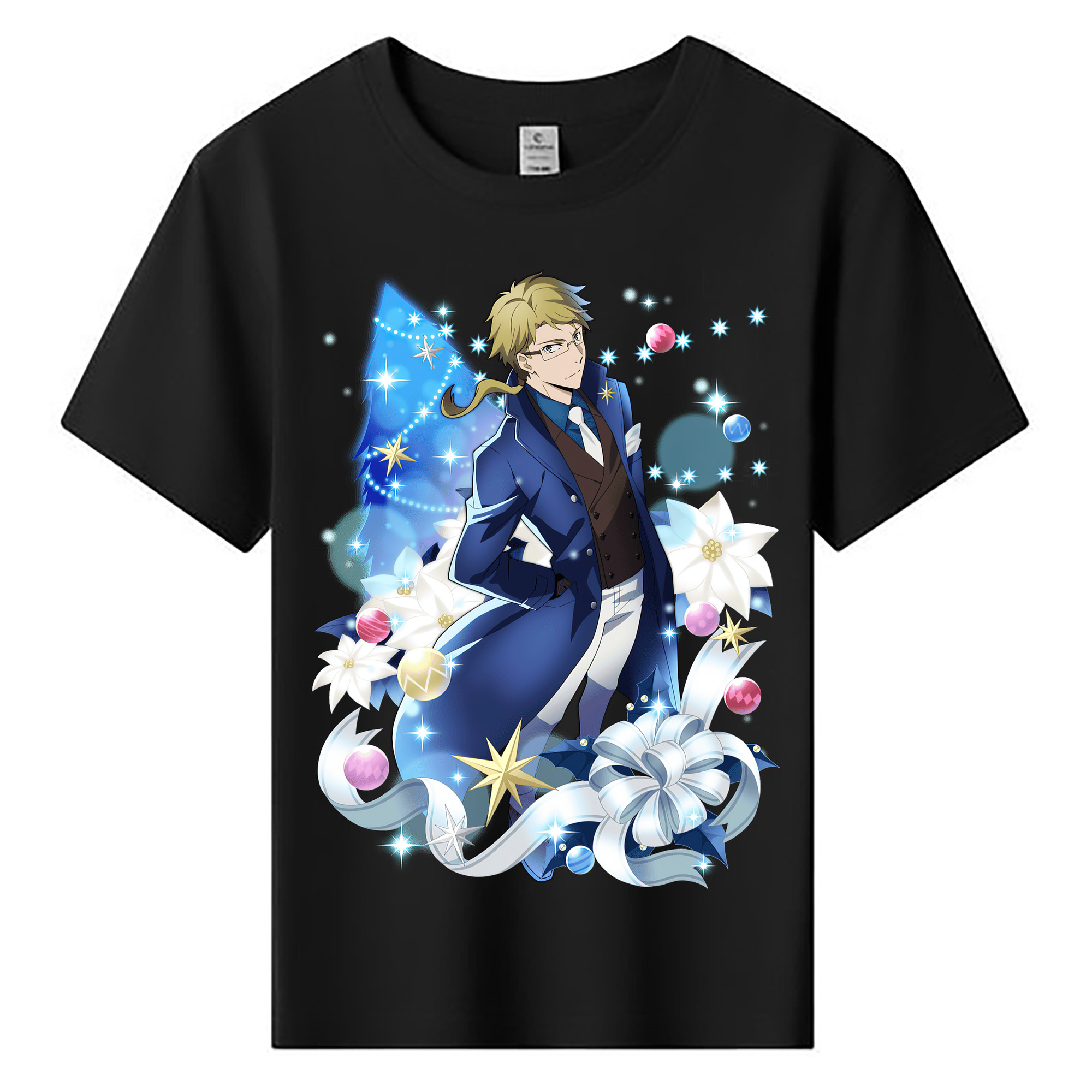 （画像用） 文豪ストレイドッグス Bungo Stray Dogs 綿100％キッズTシャツ（フロントプリント）