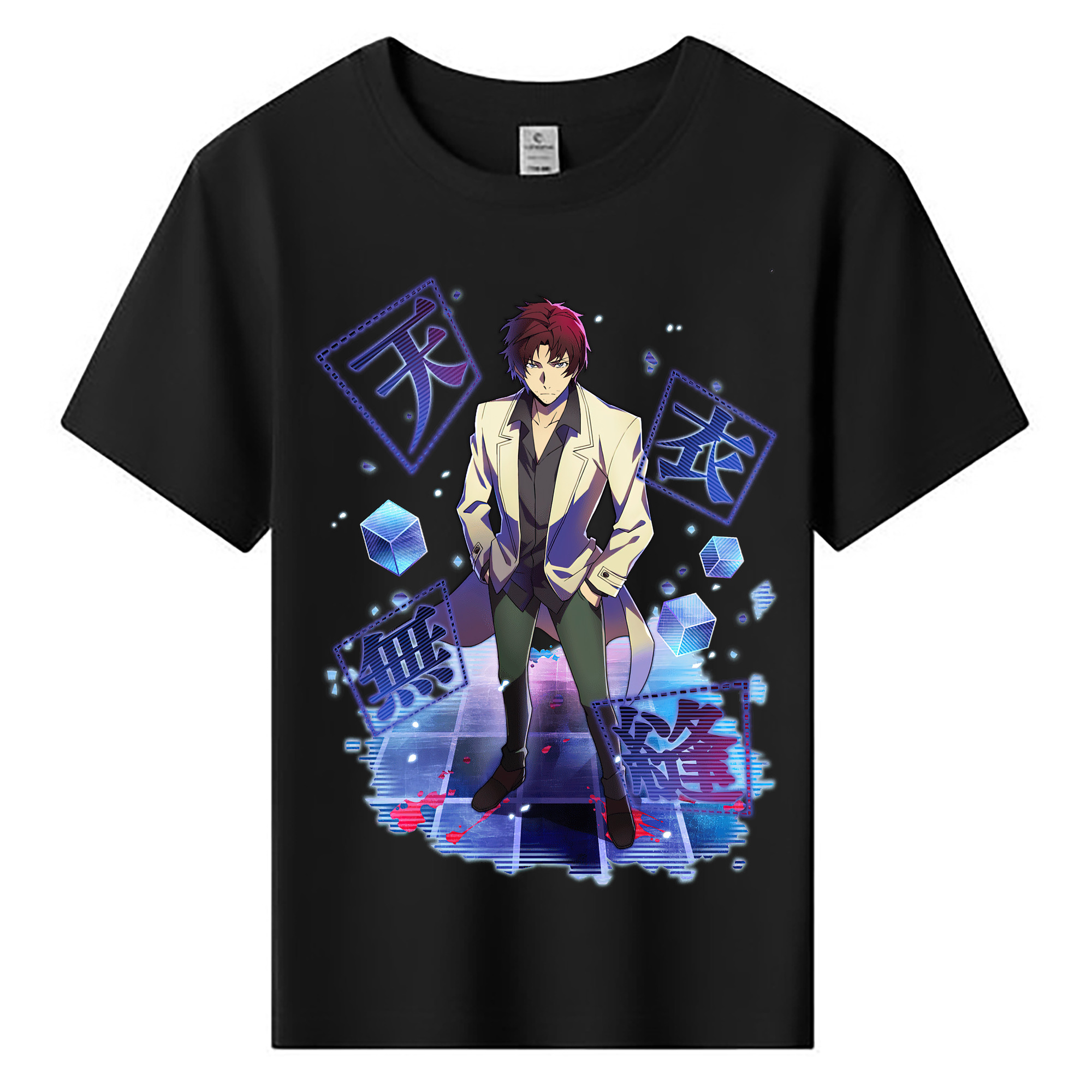 （画像用） 文豪ストレイドッグス Bungo Stray Dogs 綿100％キッズTシャツ（フロントプリント）