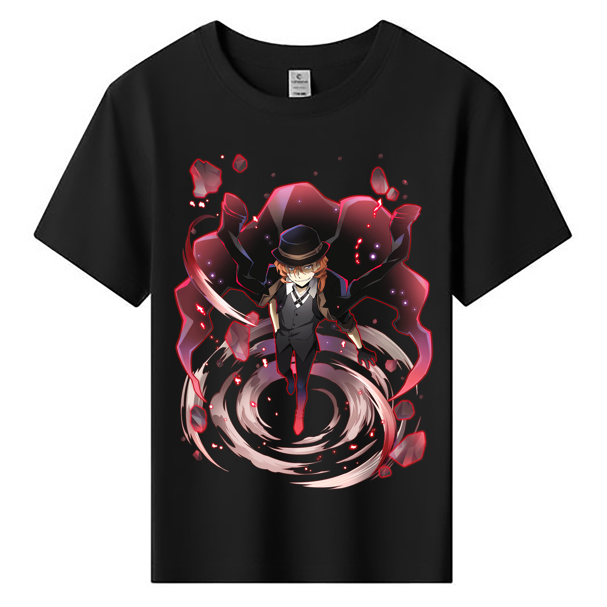 （画像用） 文豪ストレイドッグス Bungo Stray Dogs 綿100％キッズTシャツ（フロントプリント）