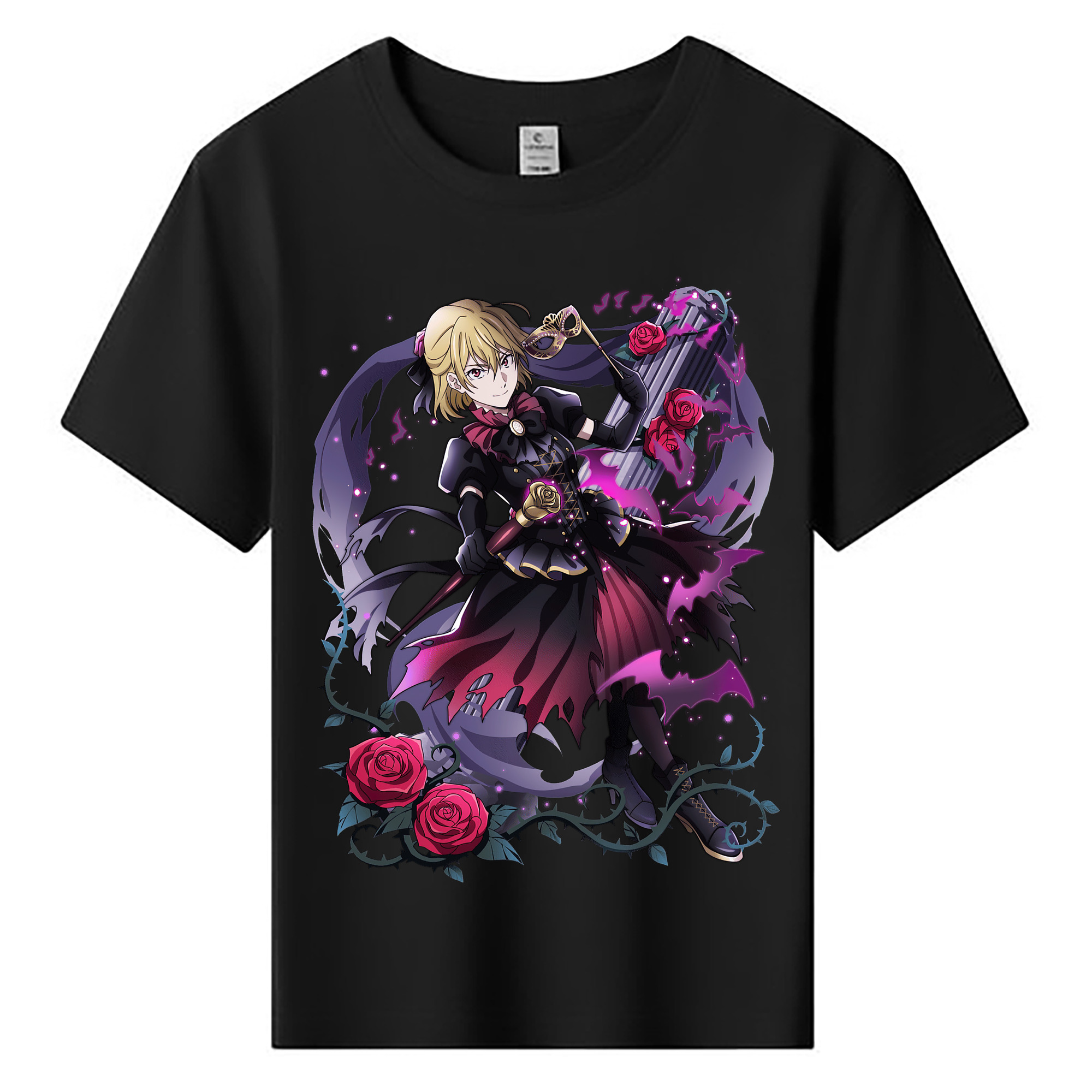 （画像用） 文豪ストレイドッグス Bungo Stray Dogs 綿100％キッズTシャツ（フロントプリント）