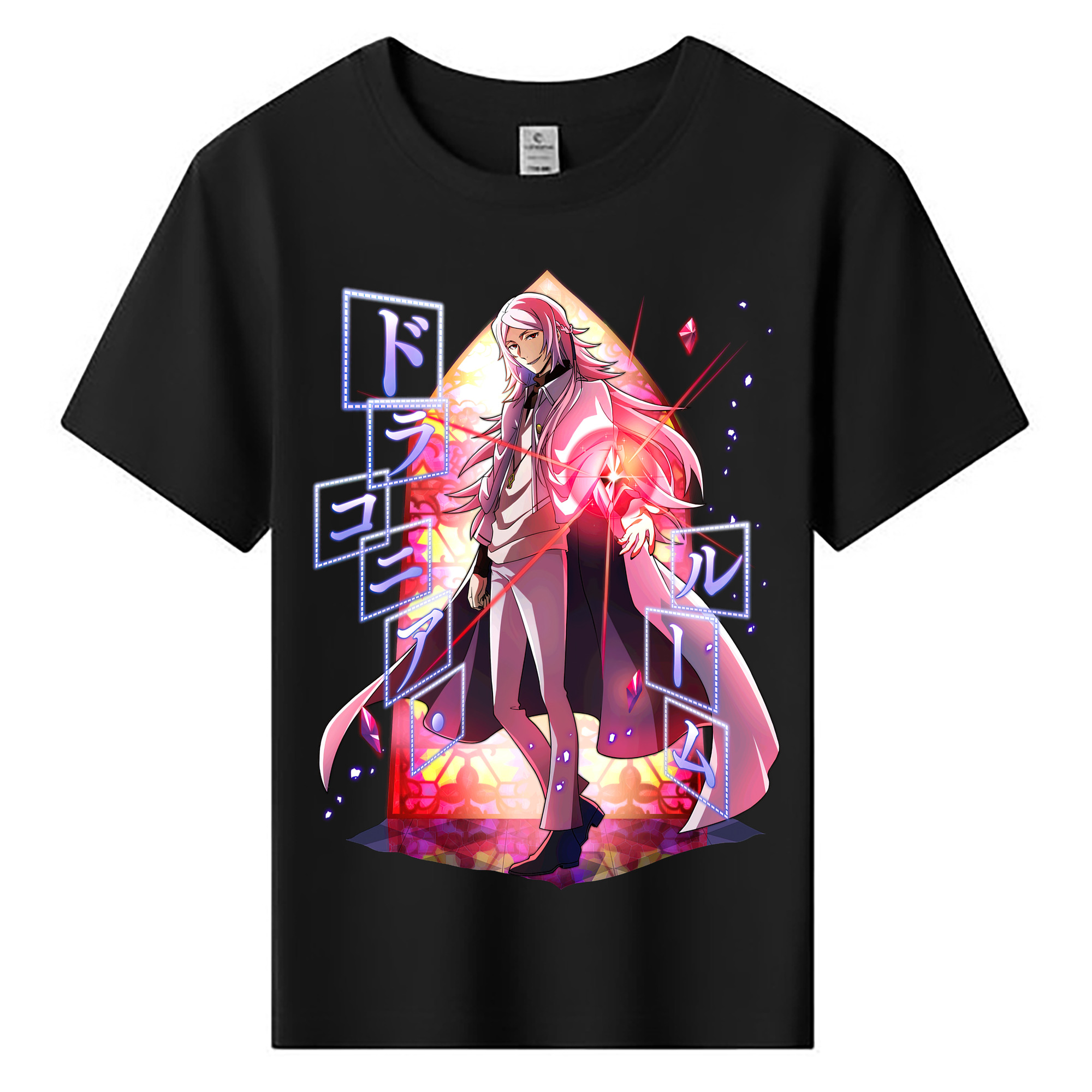 （画像用） 文豪ストレイドッグス Bungo Stray Dogs 綿100％キッズTシャツ（フロントプリント）