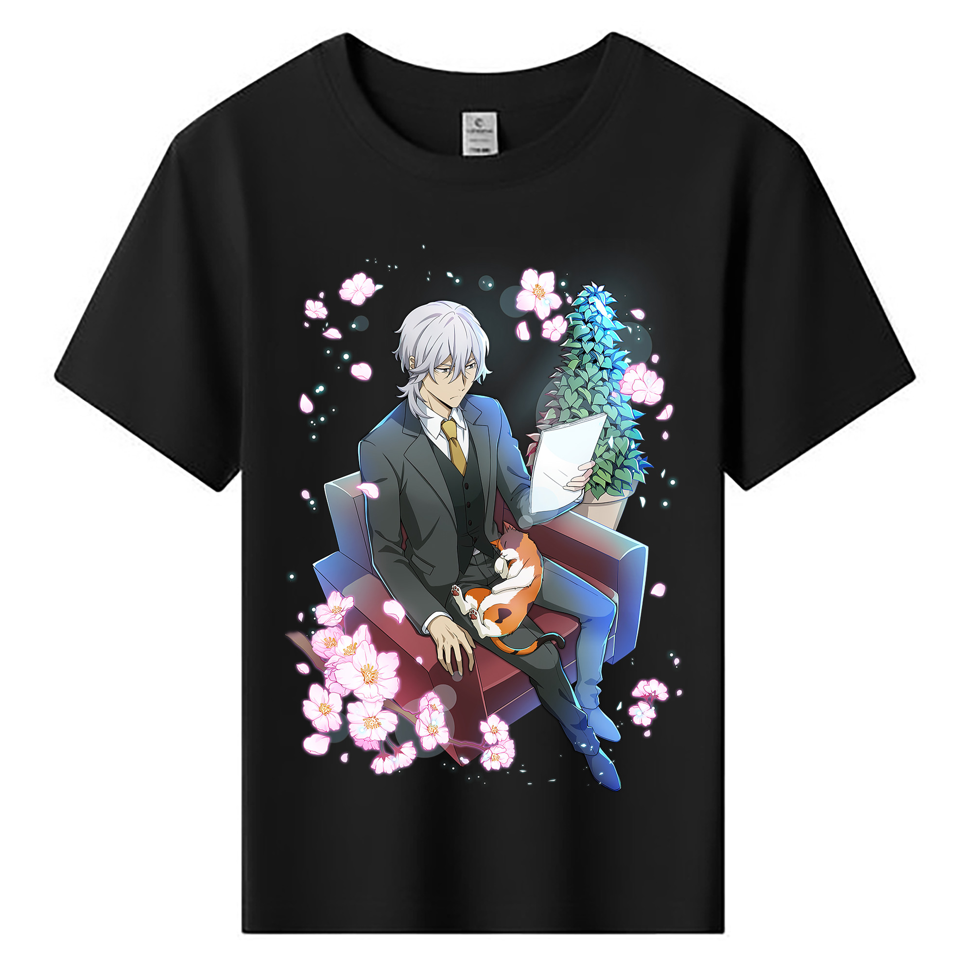 （画像用） 文豪ストレイドッグス Bungo Stray Dogs 綿100％キッズTシャツ（フロントプリント）