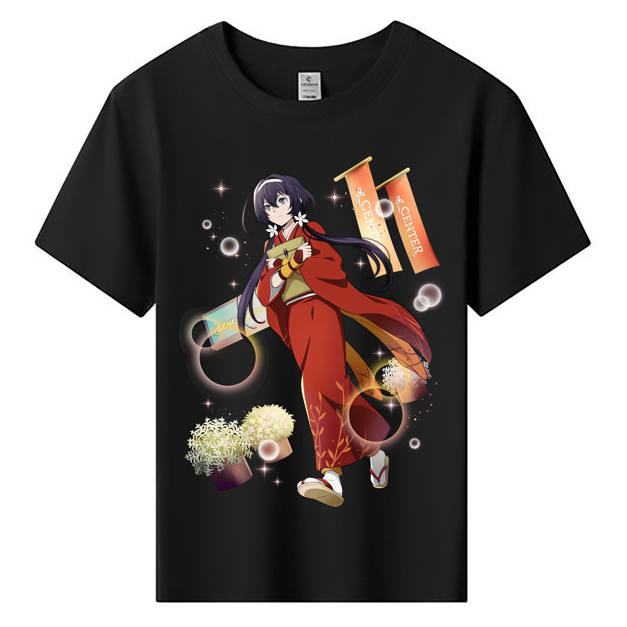 （画像用） 文豪ストレイドッグス Bungo Stray Dogs 綿100％キッズTシャツ（フロントプリント）