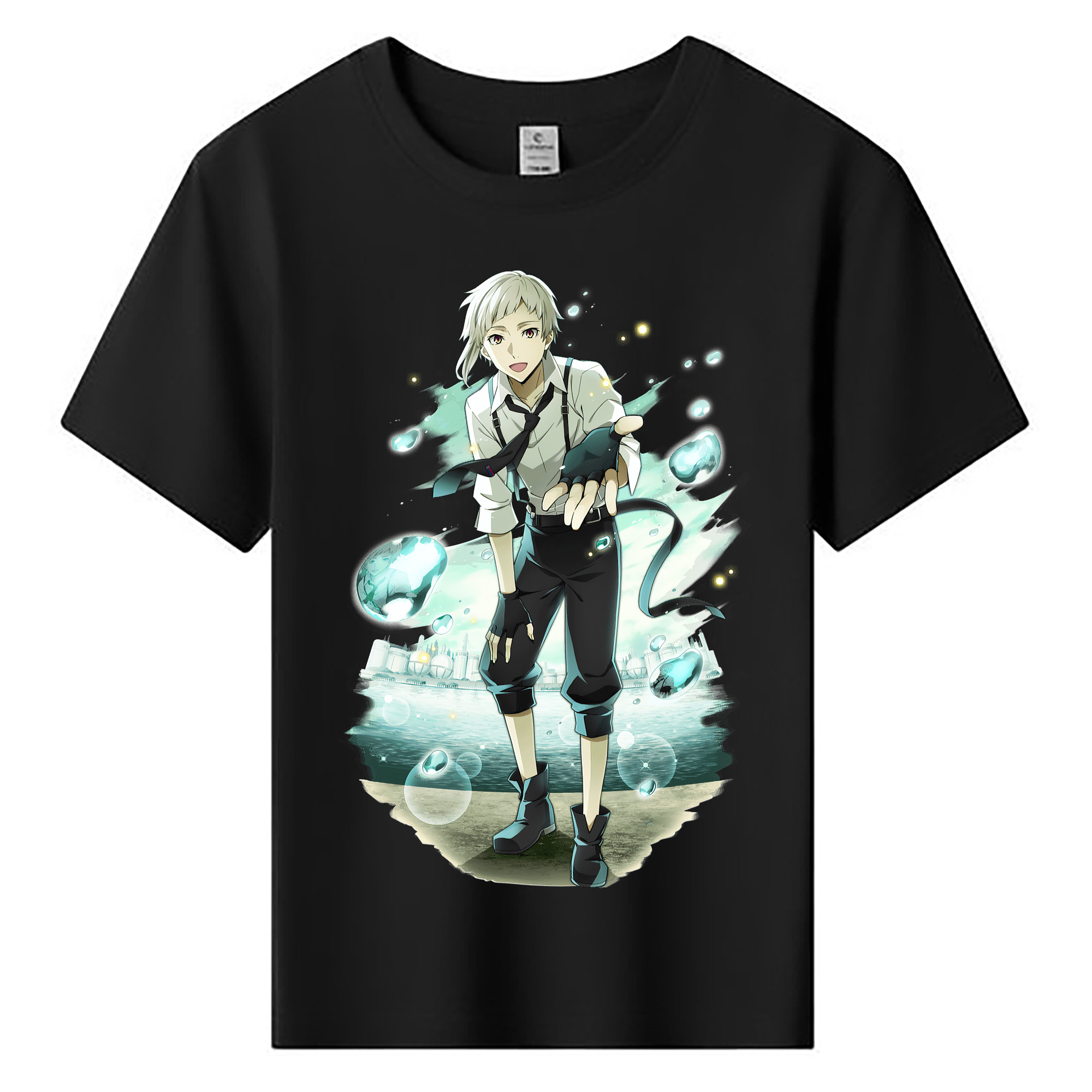 （画像用） 文豪ストレイドッグス Bungo Stray Dogs 綿100％キッズTシャツ（フロントプリント）