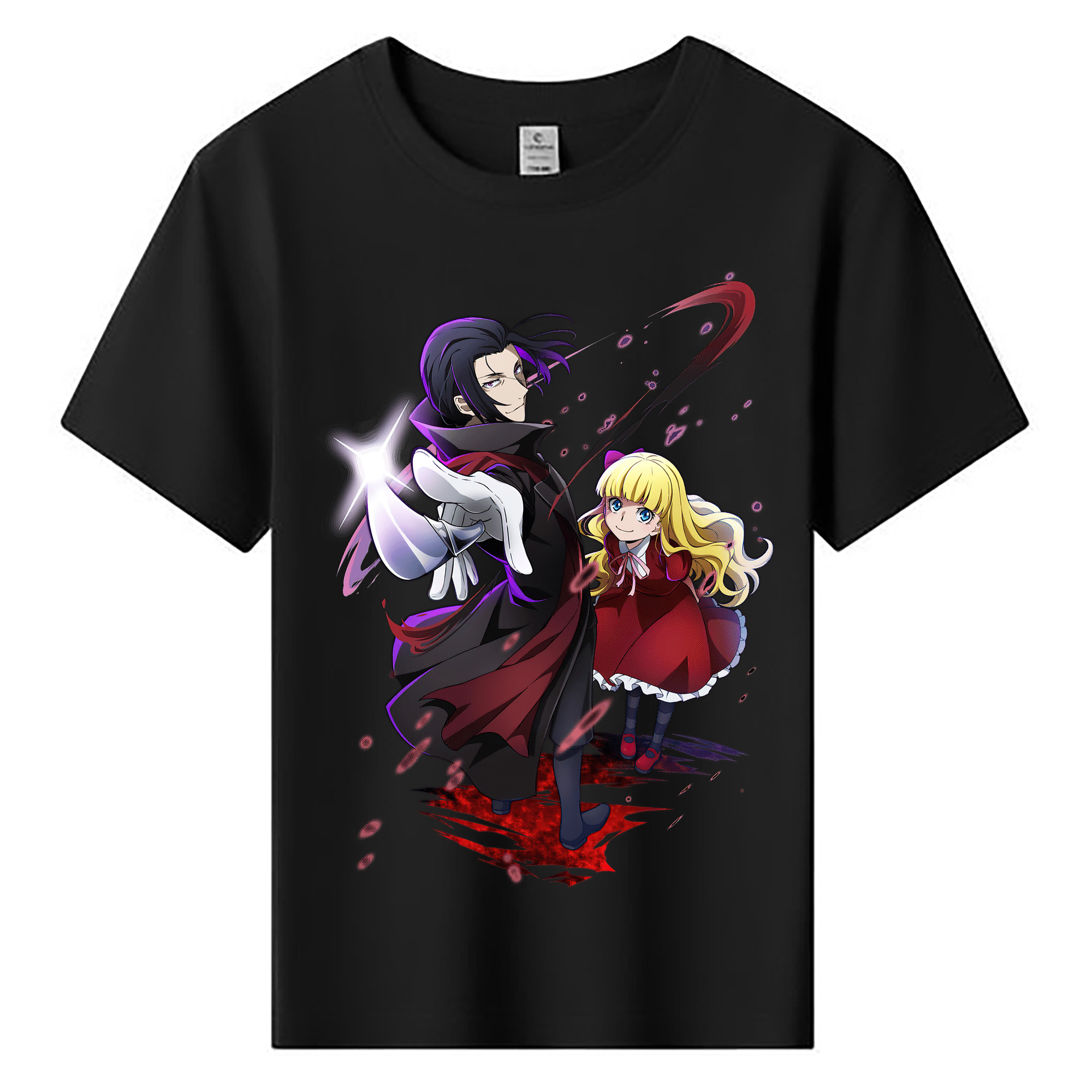 （画像用） 文豪ストレイドッグス Bungo Stray Dogs 綿100％キッズTシャツ（フロントプリント）