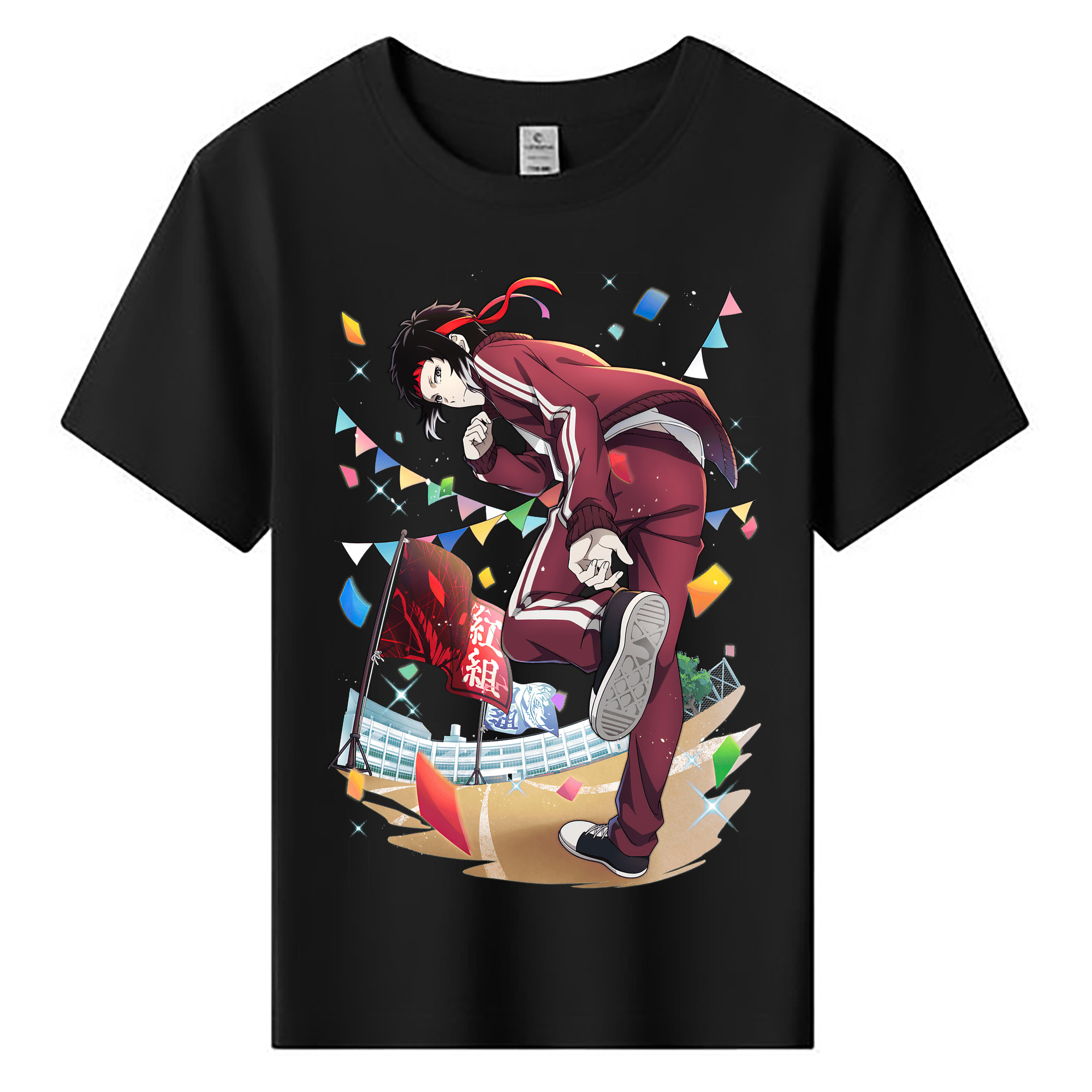 （画像用） 文豪ストレイドッグス Bungo Stray Dogs 綿100％キッズTシャツ（フロントプリント）