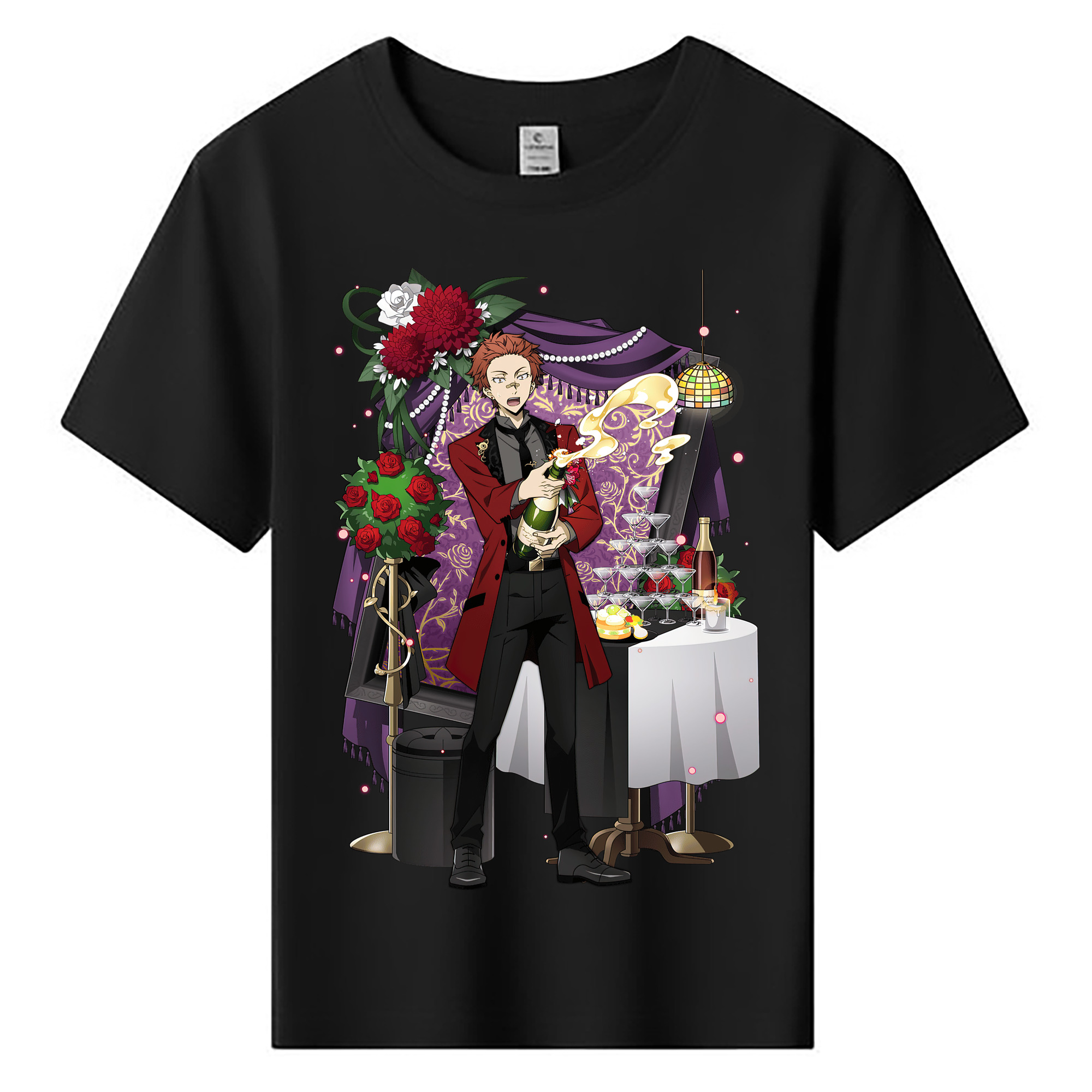 （画像用） 文豪ストレイドッグス Bungo Stray Dogs 綿100％キッズTシャツ（フロントプリント）
