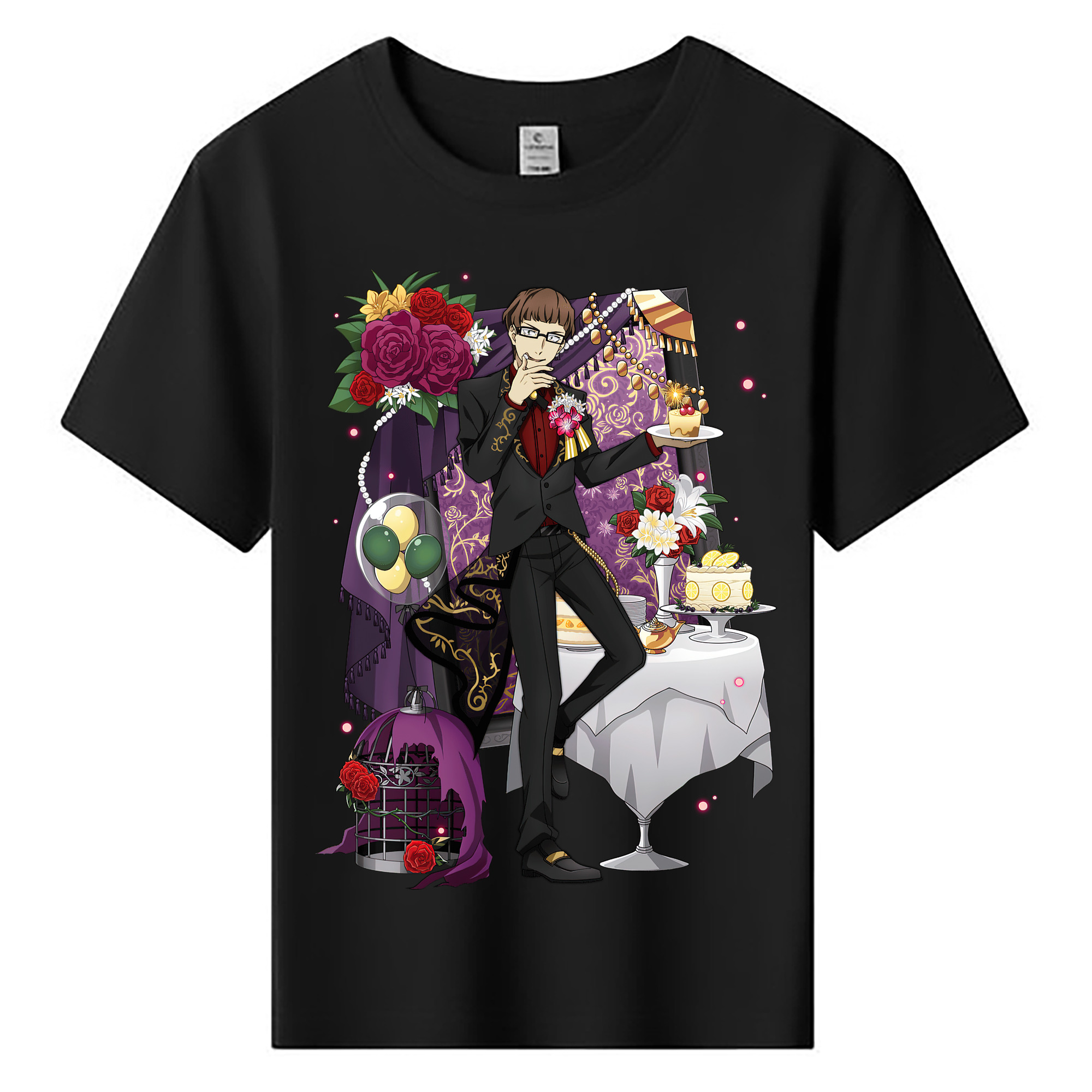 （画像用） 文豪ストレイドッグス Bungo Stray Dogs 綿100％キッズTシャツ（フロントプリント）