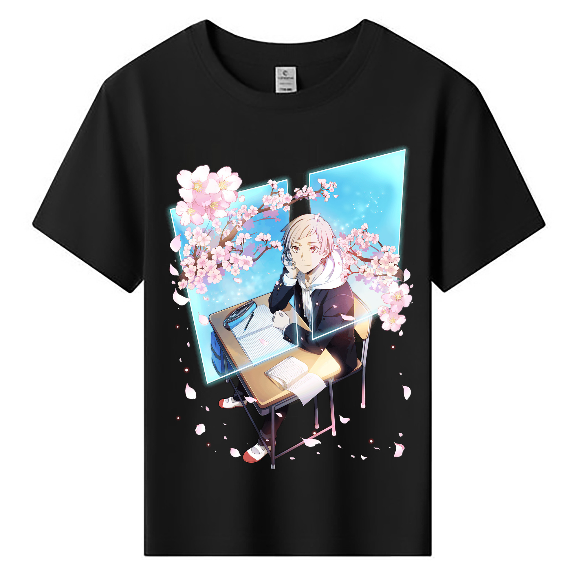 （画像用） 文豪ストレイドッグス Bungo Stray Dogs 綿100％キッズTシャツ（フロントプリント）