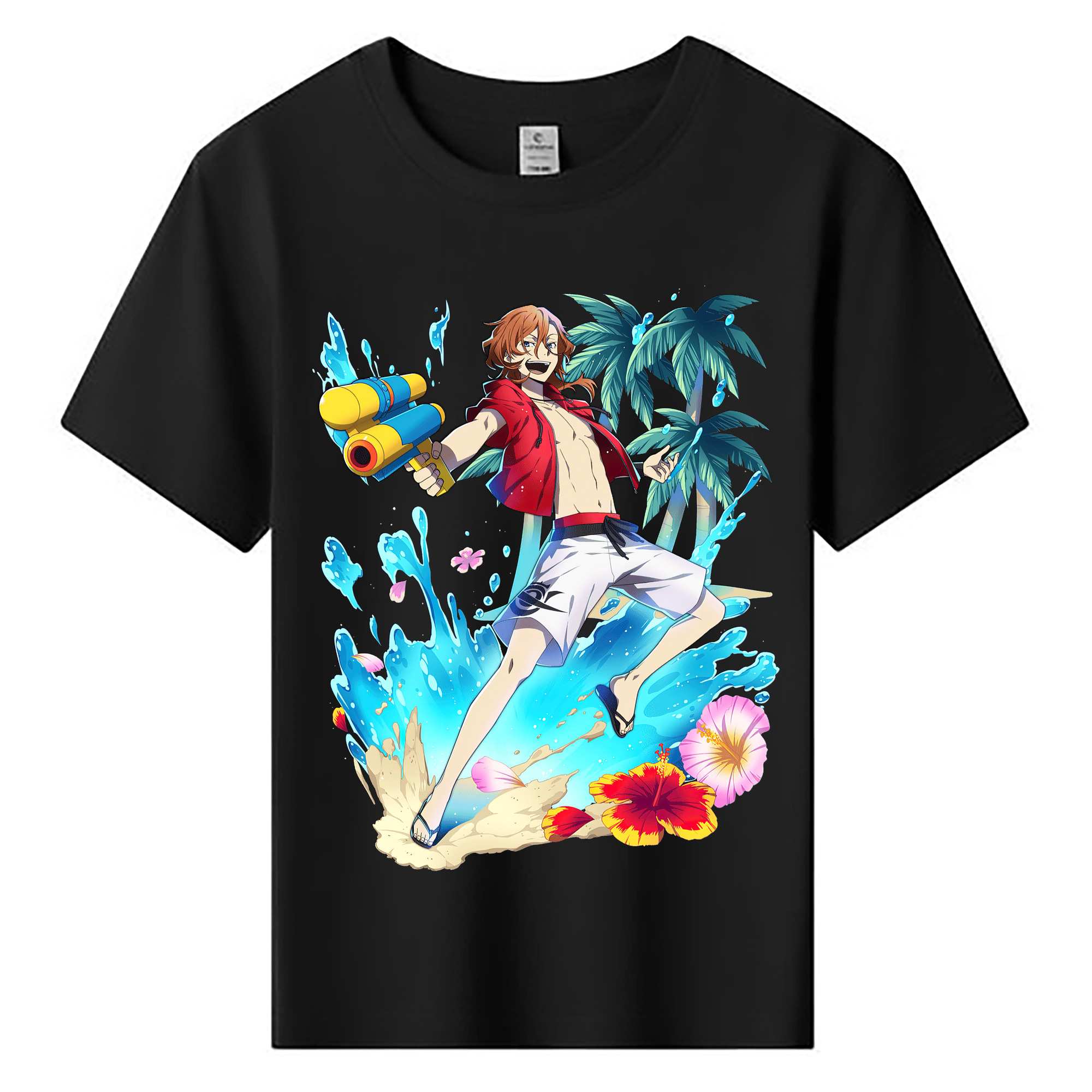 （画像用） 文豪ストレイドッグス Bungo Stray Dogs 綿100％キッズTシャツ（フロントプリント）