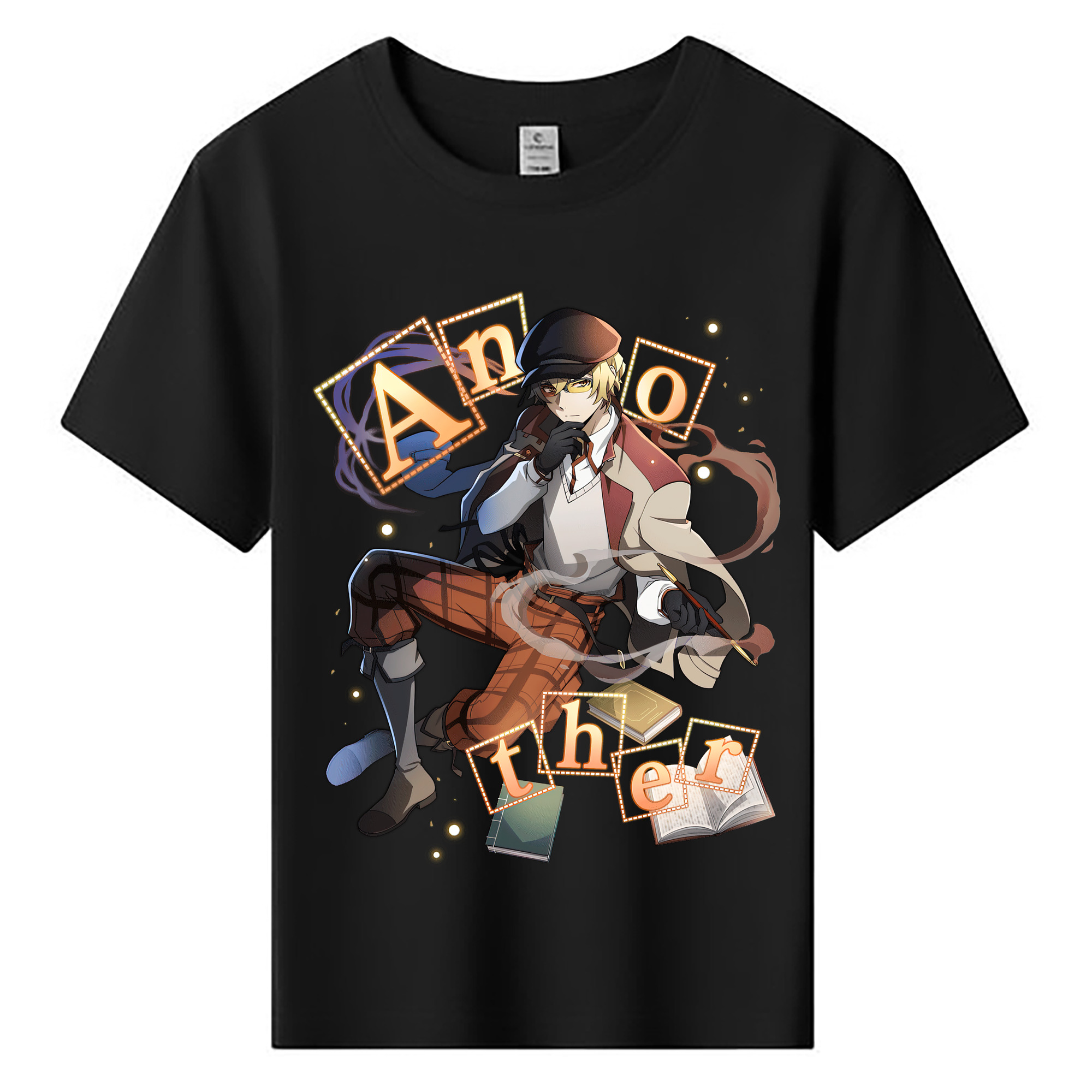 （画像用） 文豪ストレイドッグス Bungo Stray Dogs 綿100％キッズTシャツ（フロントプリント）