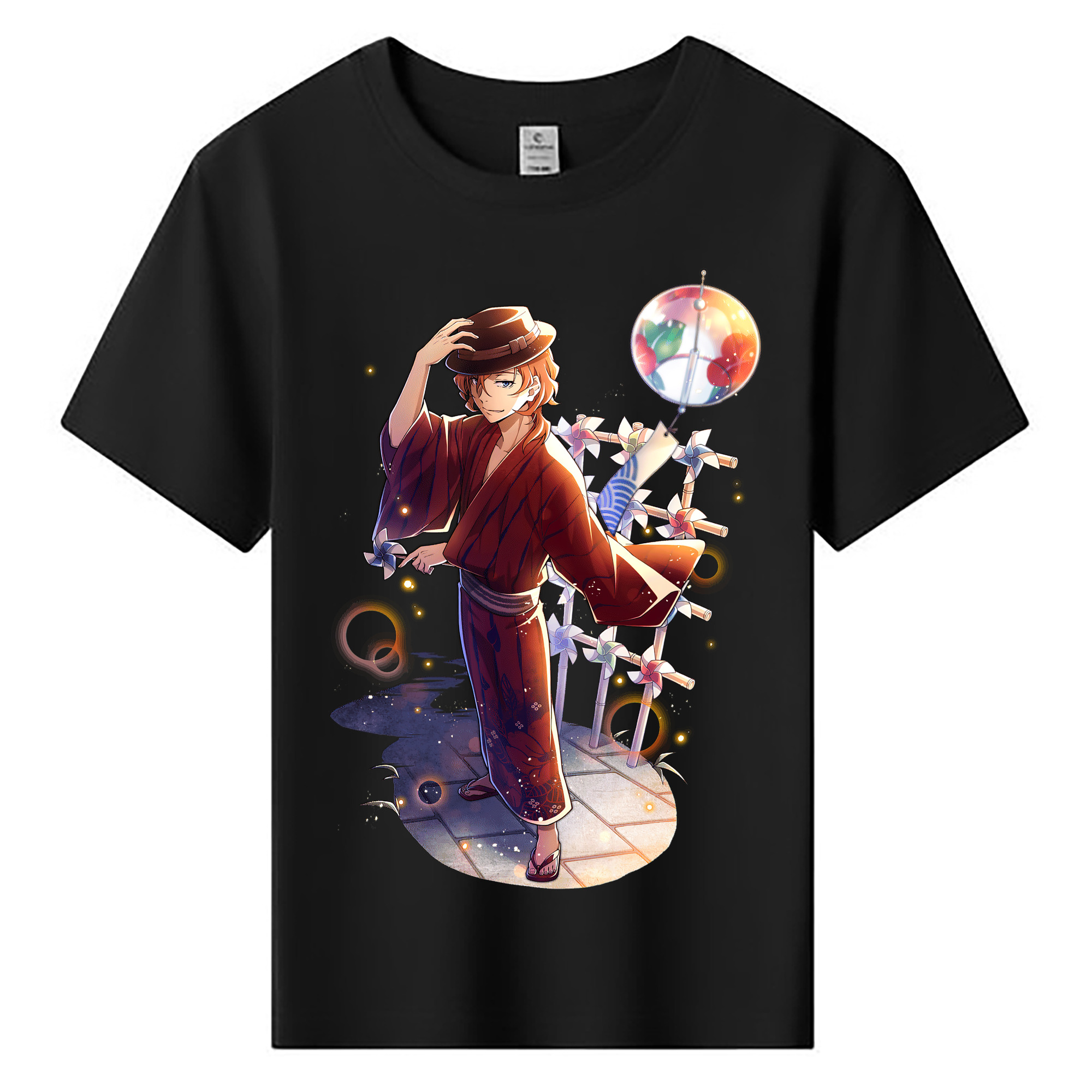 （画像用） 文豪ストレイドッグス Bungo Stray Dogs 綿100％キッズTシャツ（フロントプリント）