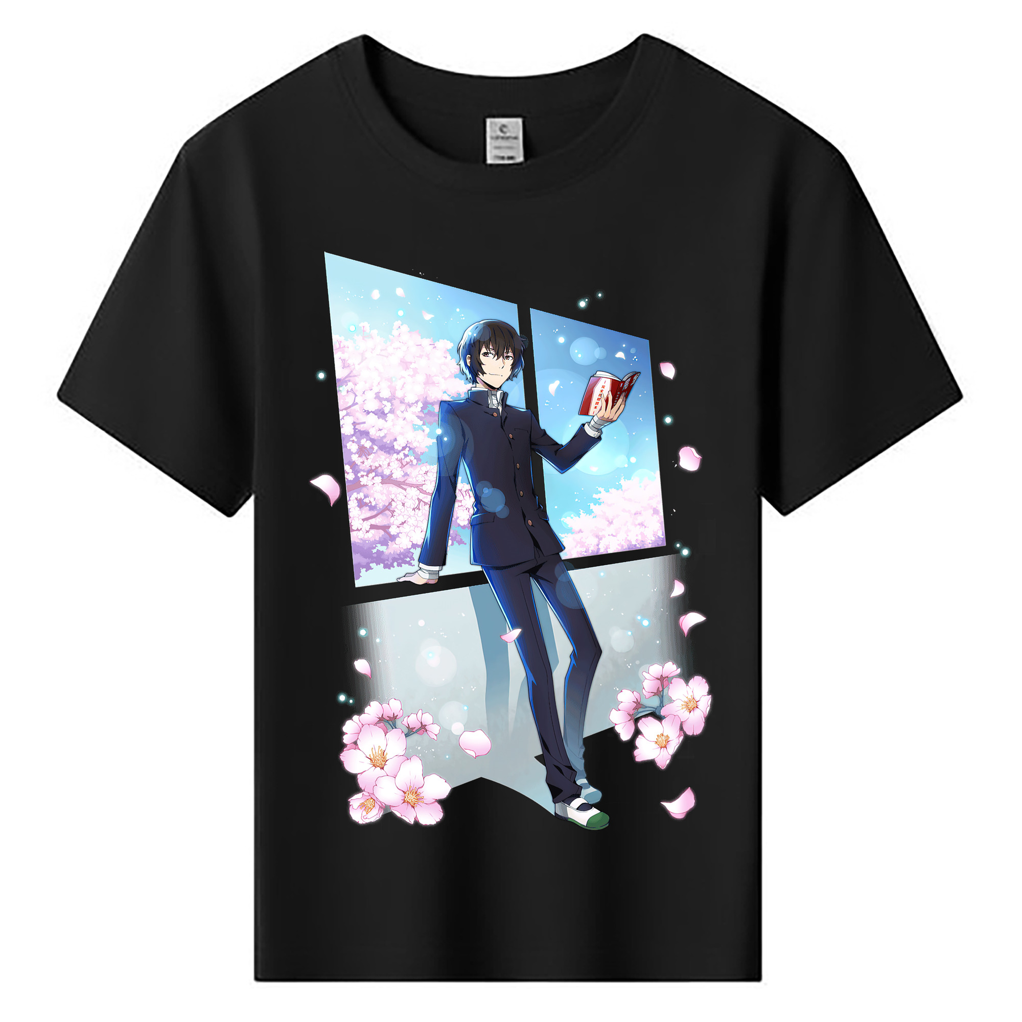 （画像用） 文豪ストレイドッグス Bungo Stray Dogs 綿100％キッズTシャツ（フロントプリント）