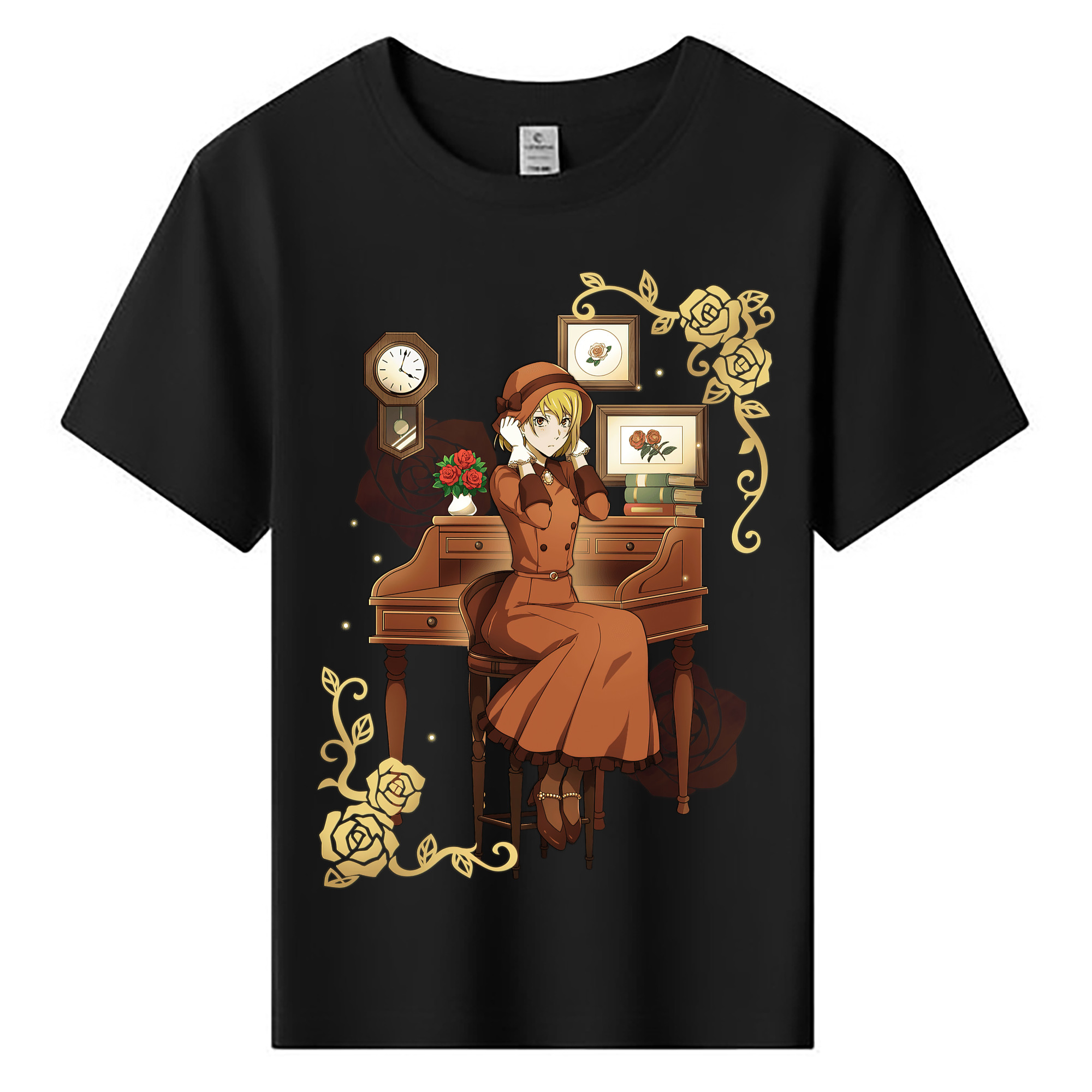 （画像用） 文豪ストレイドッグス Bungo Stray Dogs 綿100％キッズTシャツ（フロントプリント）