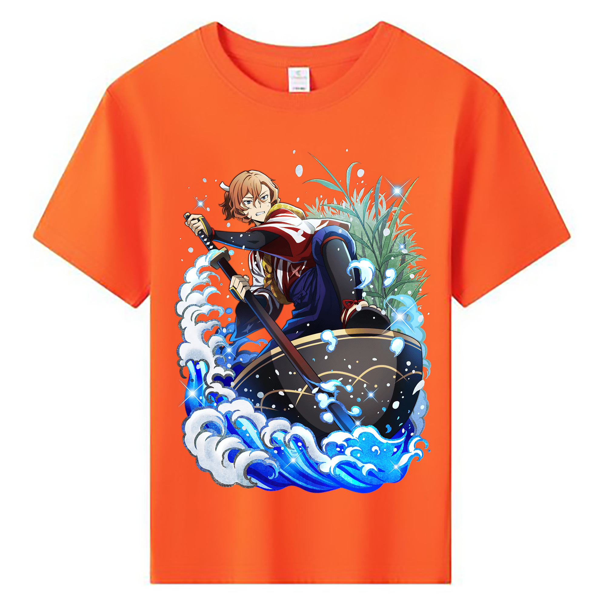 （画像用） 文豪ストレイドッグス Bungo Stray Dogs 綿100％キッズTシャツ（フロントプリント）