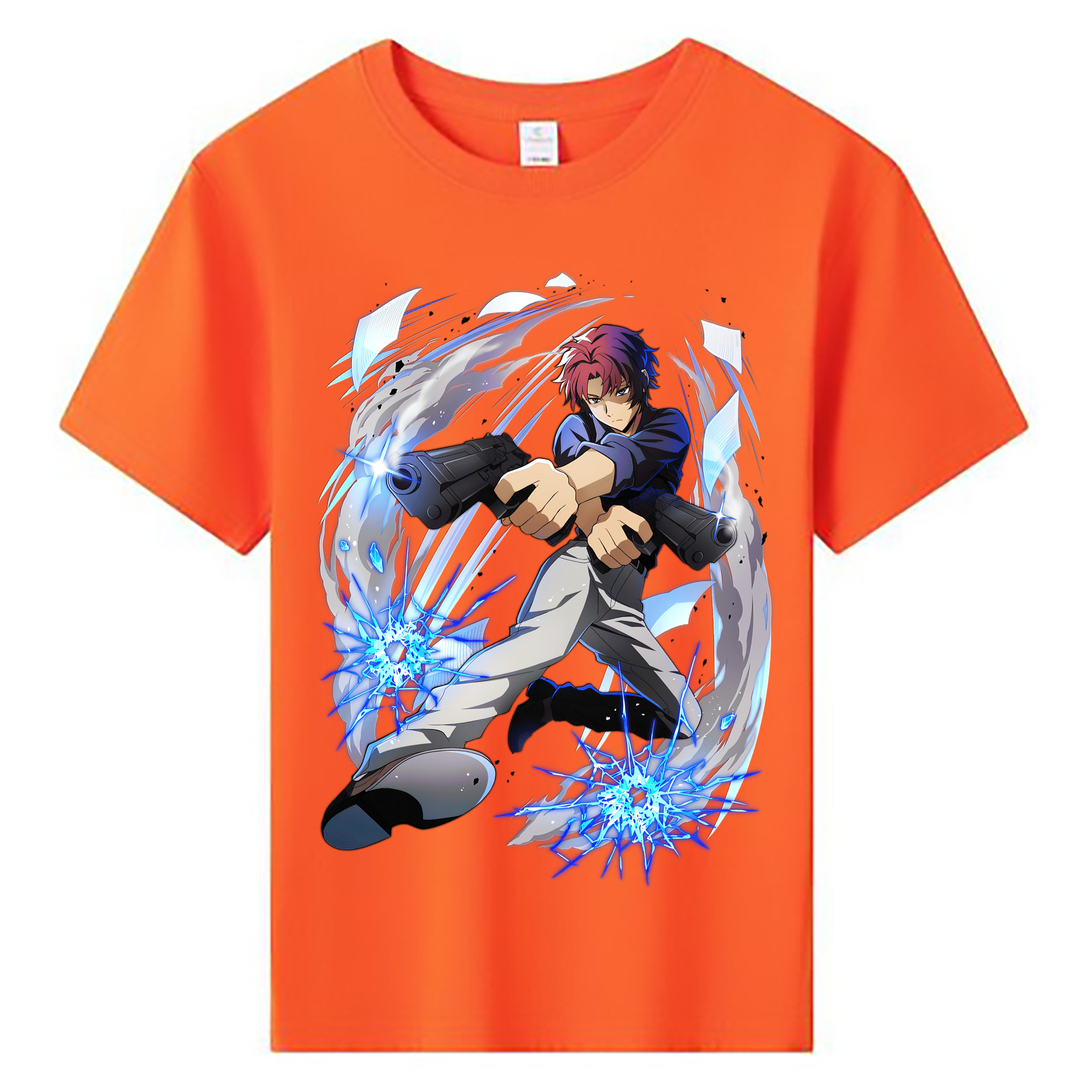 （画像用） 文豪ストレイドッグス Bungo Stray Dogs 綿100％キッズTシャツ（フロントプリント）