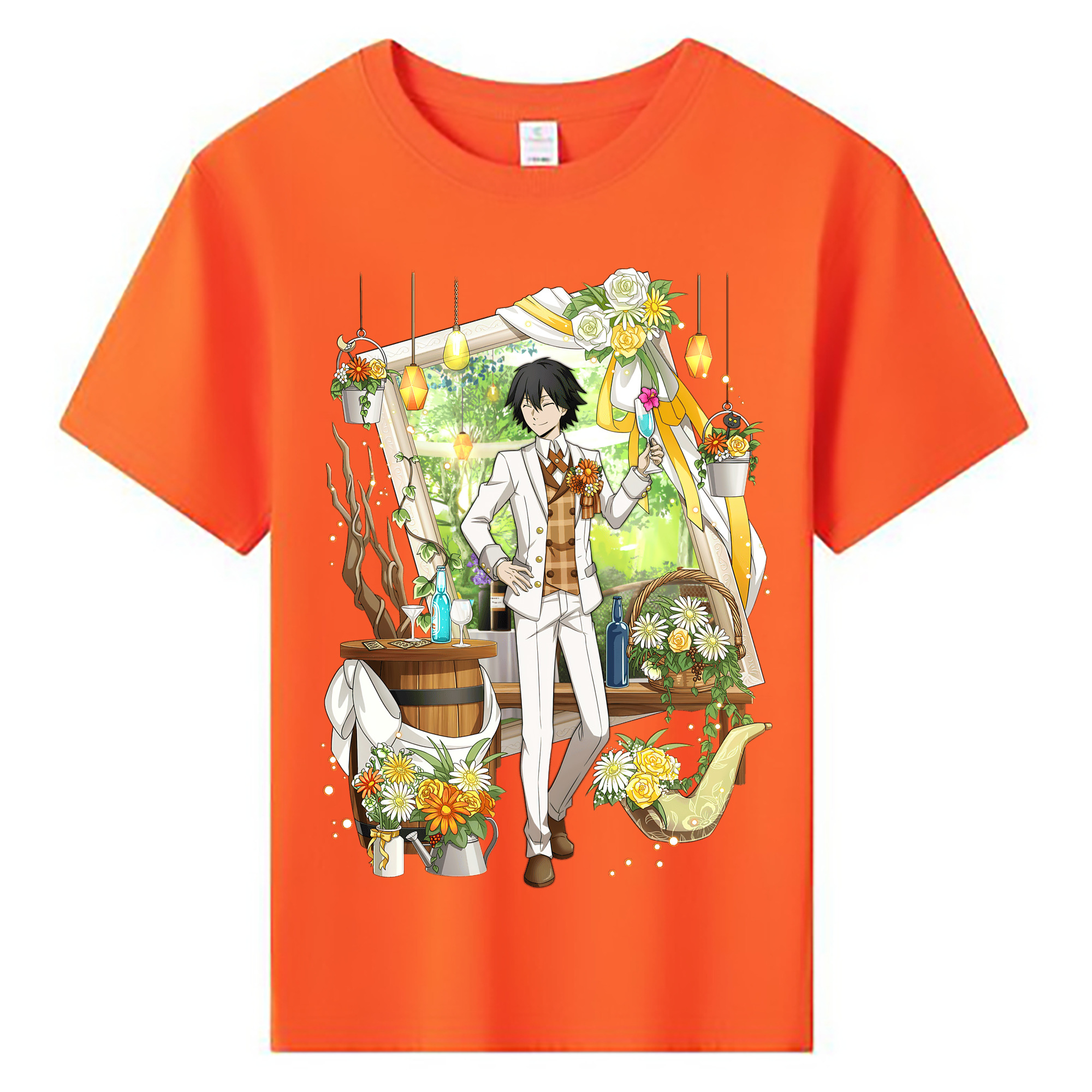 （画像用） 文豪ストレイドッグス Bungo Stray Dogs 綿100％キッズTシャツ（フロントプリント）