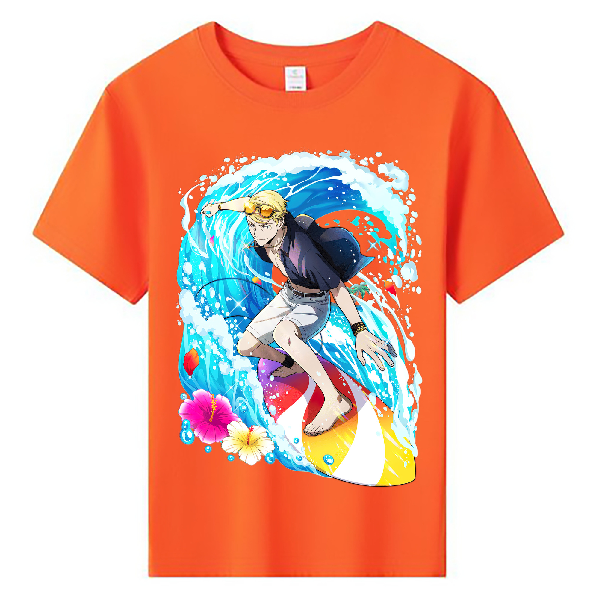 （画像用） 文豪ストレイドッグス Bungo Stray Dogs 綿100％キッズTシャツ（フロントプリント）