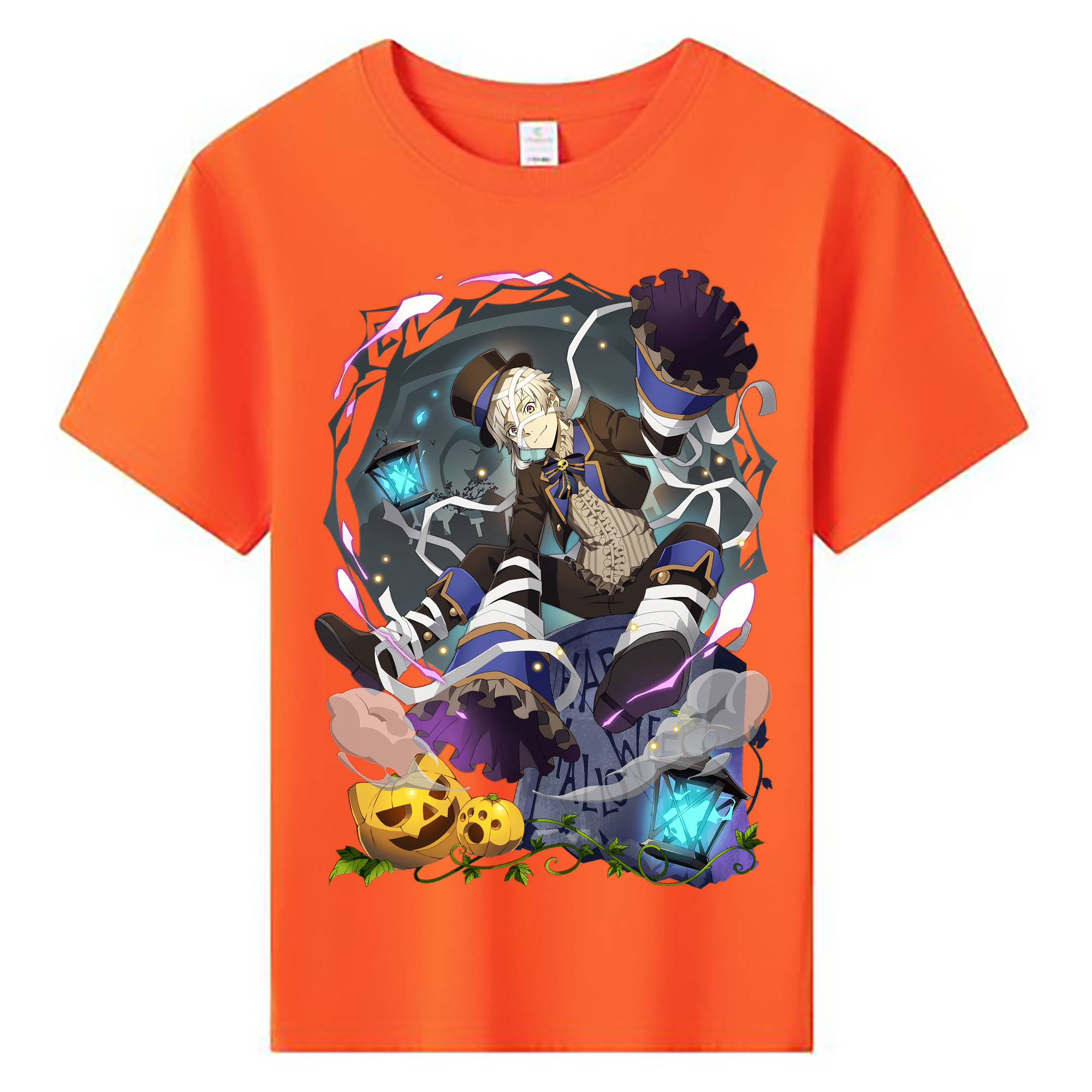 （画像用） 文豪ストレイドッグス Bungo Stray Dogs 綿100％キッズTシャツ（フロントプリント）