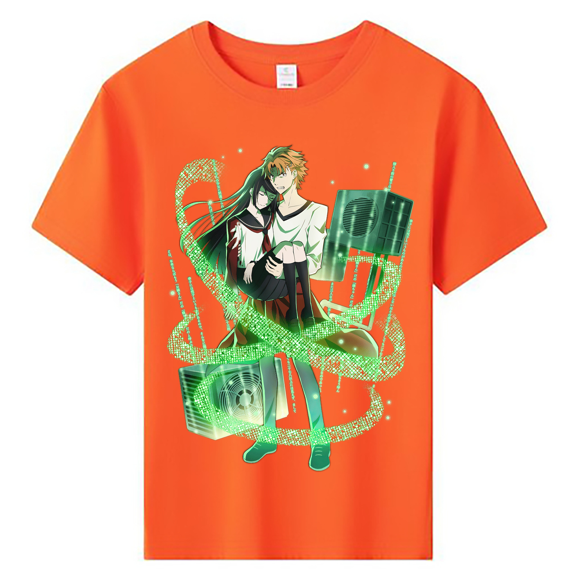 （画像用） 文豪ストレイドッグス Bungo Stray Dogs 綿100％キッズTシャツ（フロントプリント）